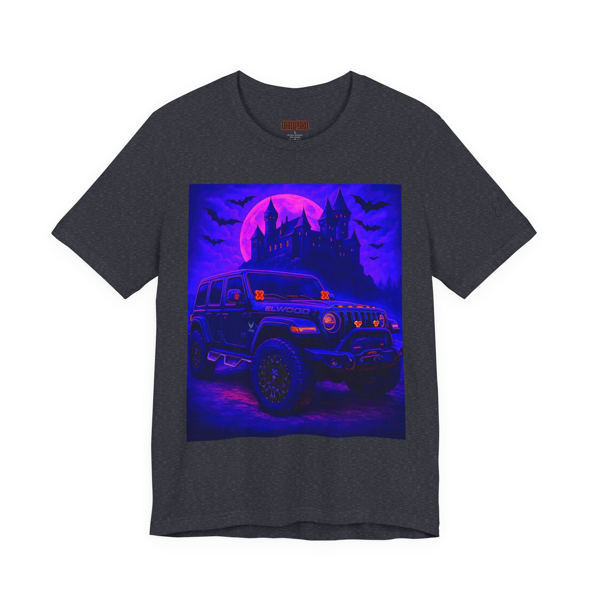 Elwood Jeep Adventure Tee - Perfect for Halloween, Road Trips, Outdoor Enthusiasts, Gift for Him or Her, Jeep Lovers, Casual Style