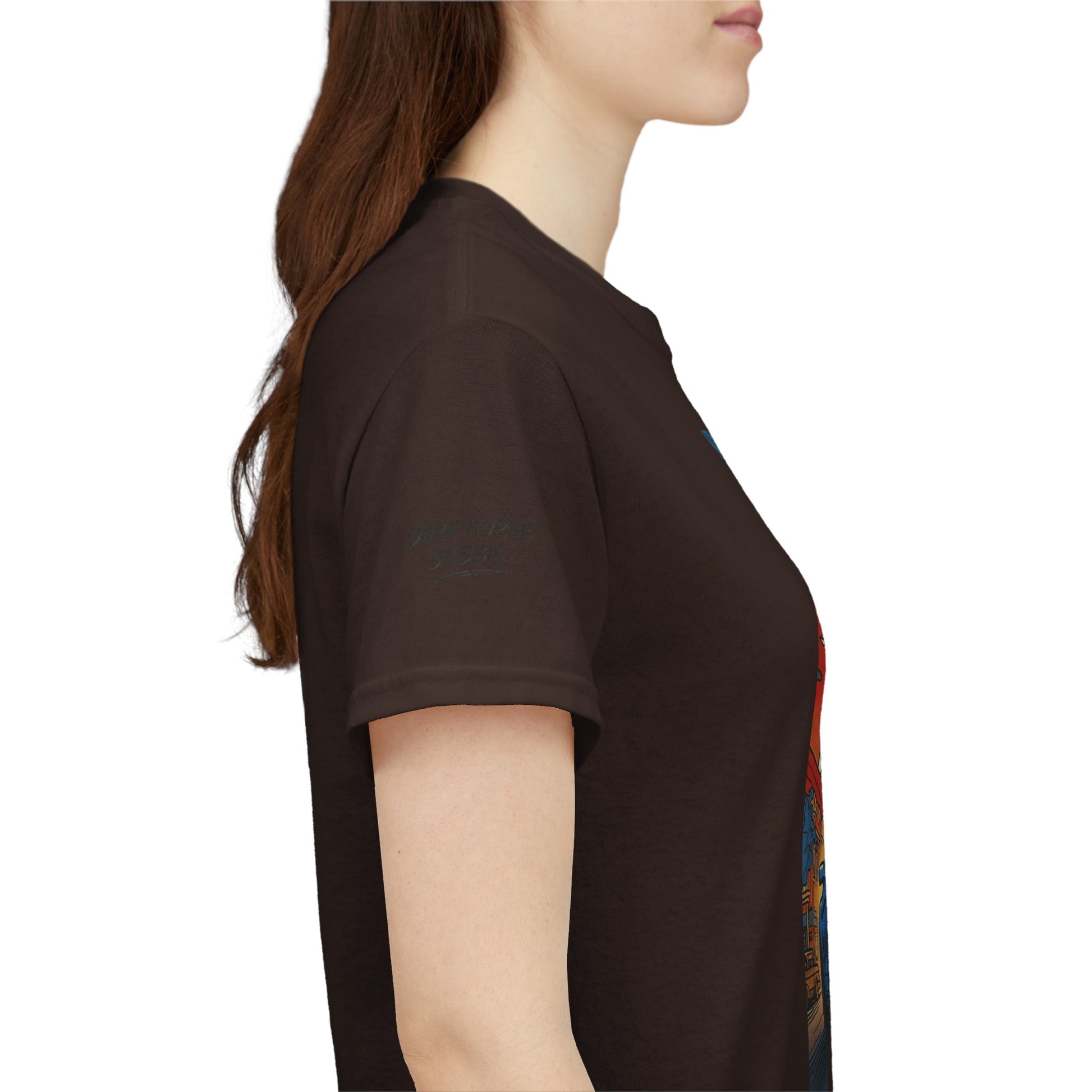 Dark Horse Debbie Patriotic Car Enthusiast Tee - Perfect for Independence Day, Gift for Dad, Car Show, Track Day, Summer Style