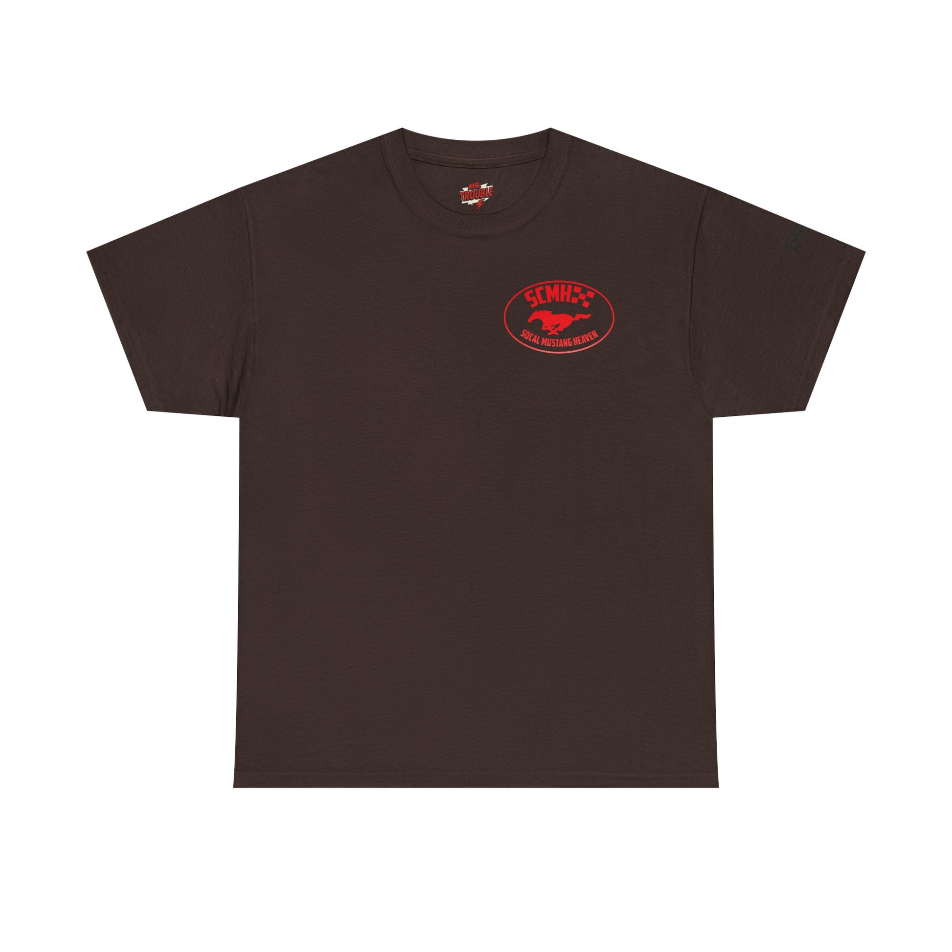 Unisex Heavy Cotton Tee with SoCal Mustang Heaven Design, Casual Tee, Gift for Car Lovers, Mustang Enthusiast Shirt, Iconic Graphic Tee