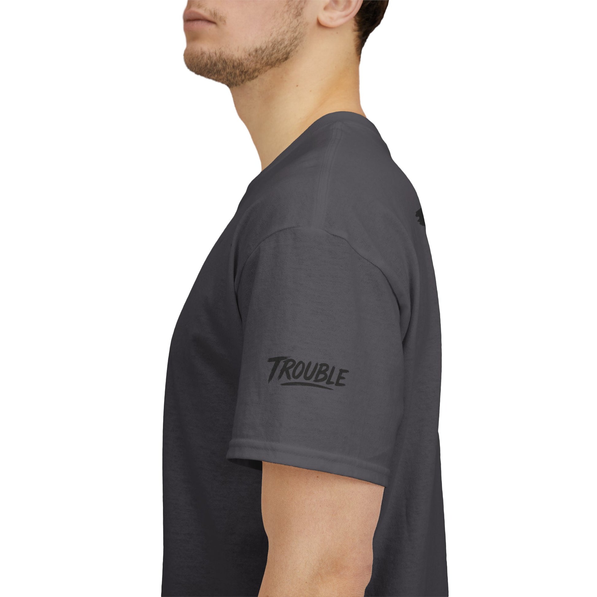 Trouble Retro Trouble Graphic Tee, Unisex Cotton T-Shirt, Cool Streetwear Shirt, Casual Summer Tee, Gift for Car Lovers