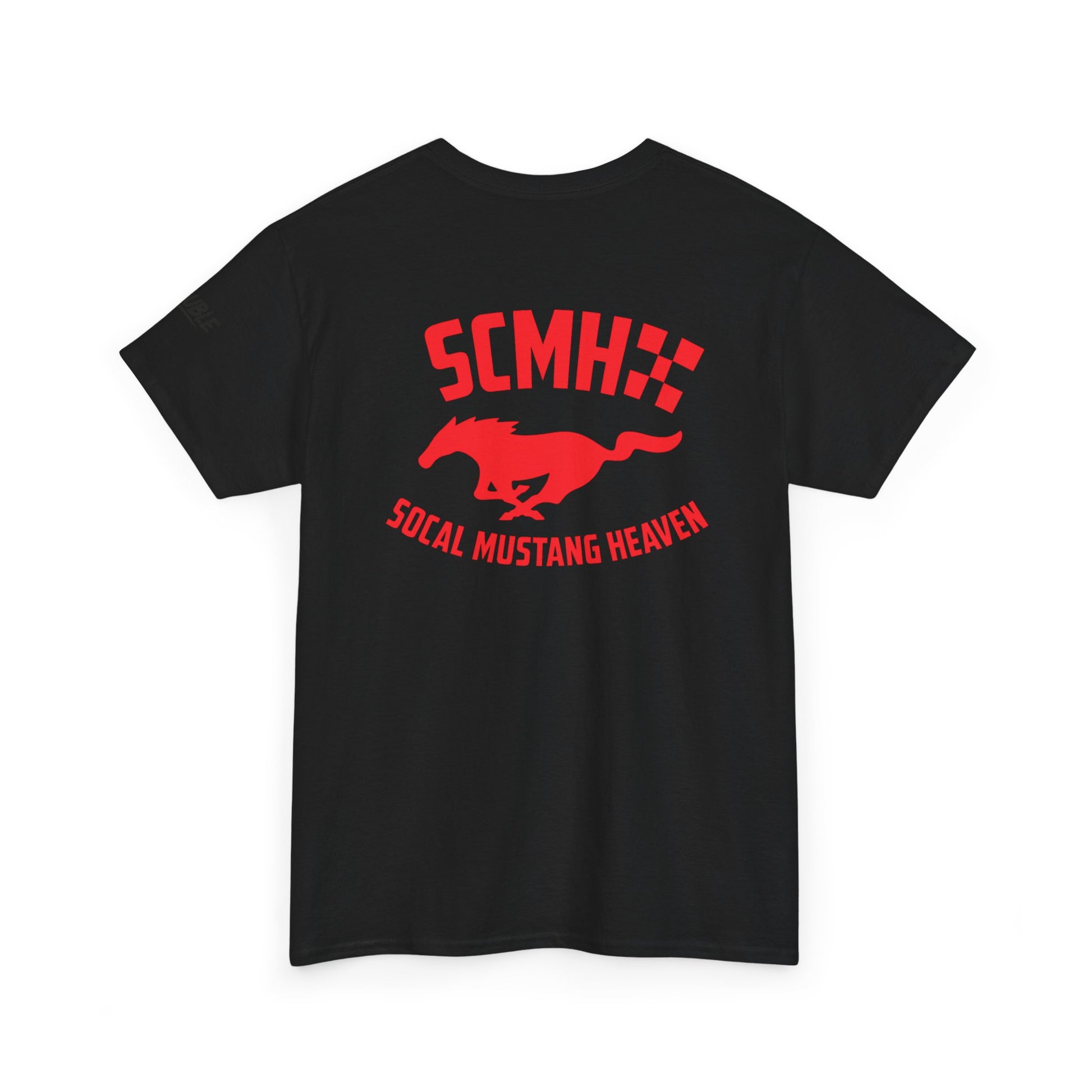 Unisex Heavy Cotton Tee with SoCal Mustang Heaven Design, Casual Tee, Gift for Car Lovers, Mustang Enthusiast Shirt, Iconic Graphic Tee