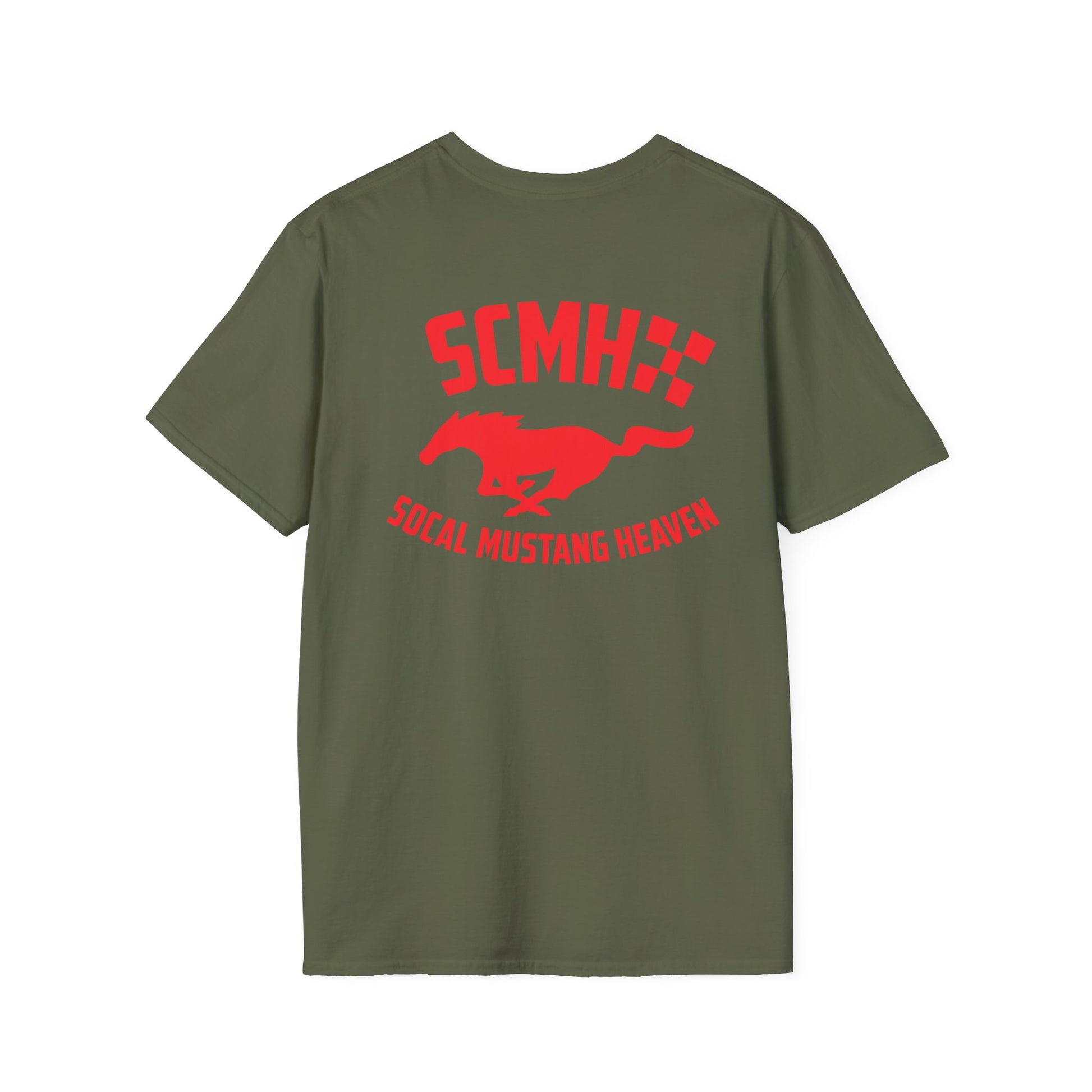 Mr. Trouble SoCal Mustang Heaven T-Shirt, Unisex T-Shirt, Vintage Style Tee, Horse Lover Gift, Car Enthusiast Apparel, Horse Racing Shirt