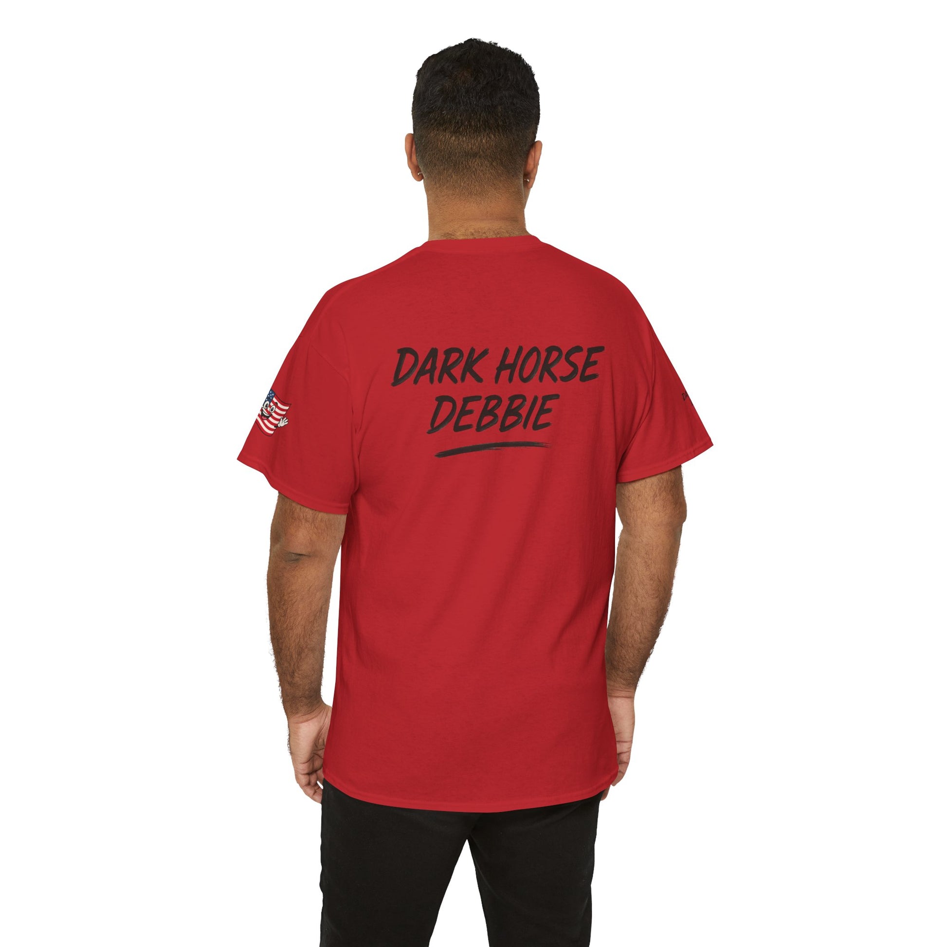 Dark Horse Debbie Patriotic Car Enthusiast Tee - Perfect for Independence Day, Gift for Dad, Car Show, Track Day, Summer Style