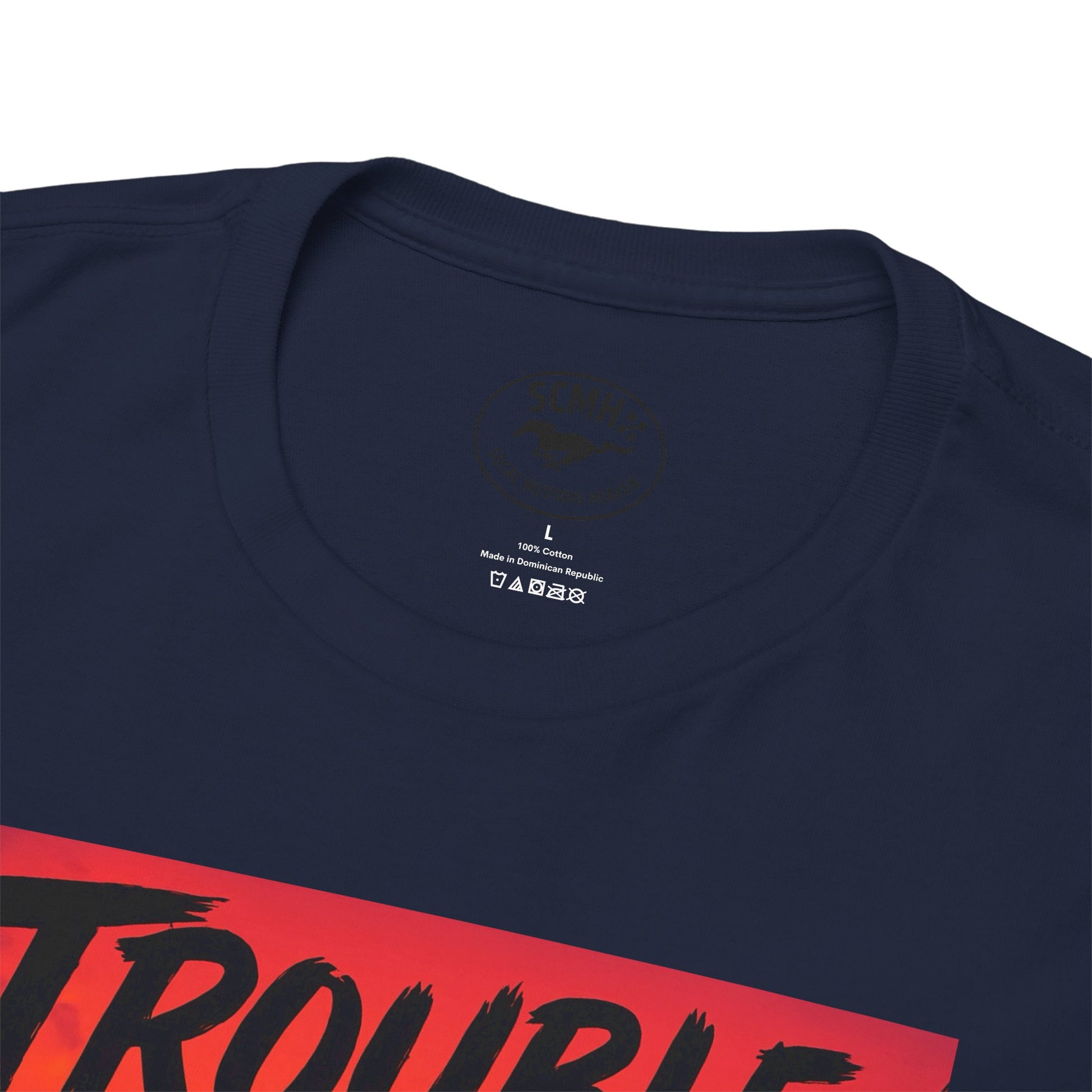 Trouble Retro Trouble Graphic Tee, Unisex Cotton T-Shirt, Cool Streetwear Shirt, Casual Summer Tee, Gift for Car Lovers