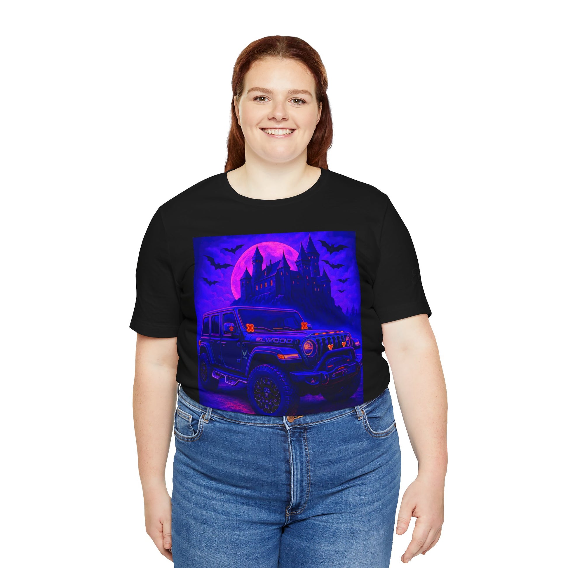 Elwood Jeep Adventure Tee - Perfect for Halloween, Road Trips, Outdoor Enthusiasts, Gift for Him or Her, Jeep Lovers, Casual Style