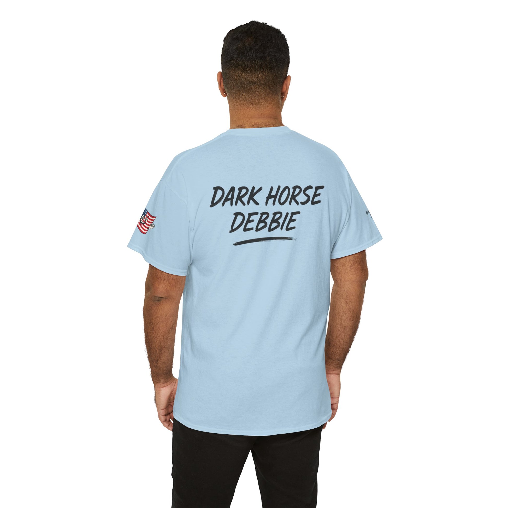 Dark Horse Debbie Patriotic Car Enthusiast Tee - Perfect for Independence Day, Gift for Dad, Car Show, Track Day, Summer Style