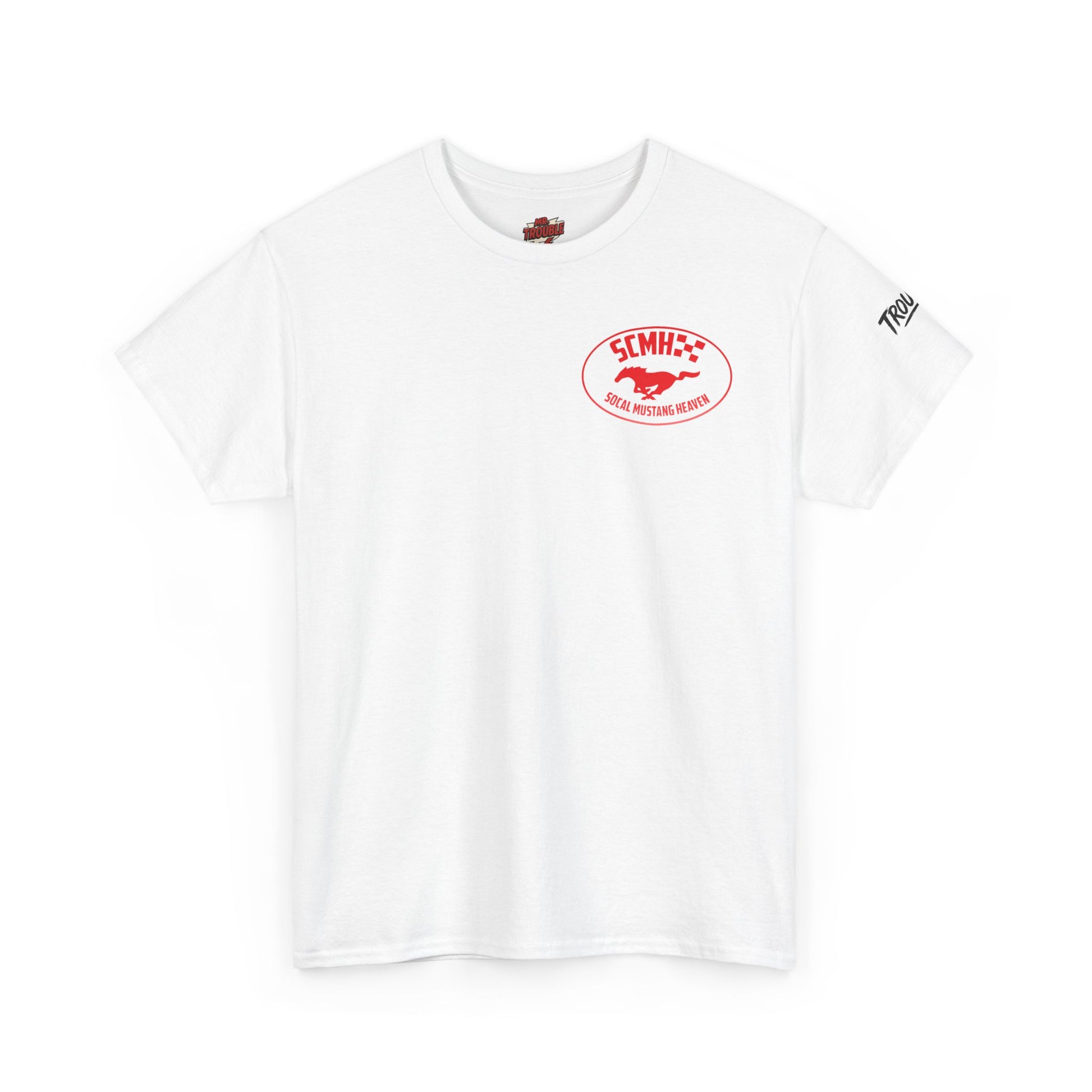 Unisex Heavy Cotton Tee with SoCal Mustang Heaven Design, Casual Tee, Gift for Car Lovers, Mustang Enthusiast Shirt, Iconic Graphic Tee