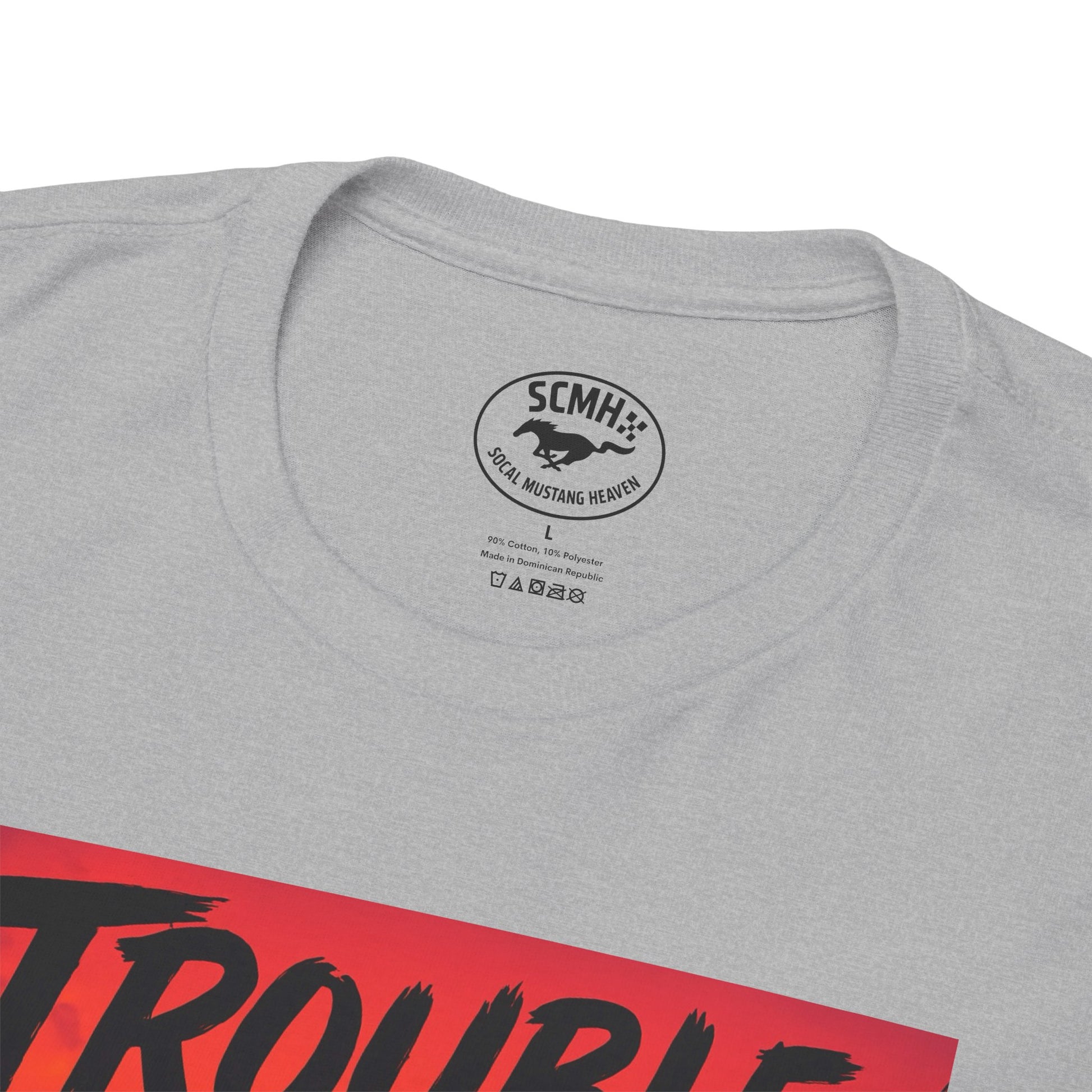 Trouble Retro Trouble Graphic Tee, Unisex Cotton T-Shirt, Cool Streetwear Shirt, Casual Summer Tee, Gift for Car Lovers
