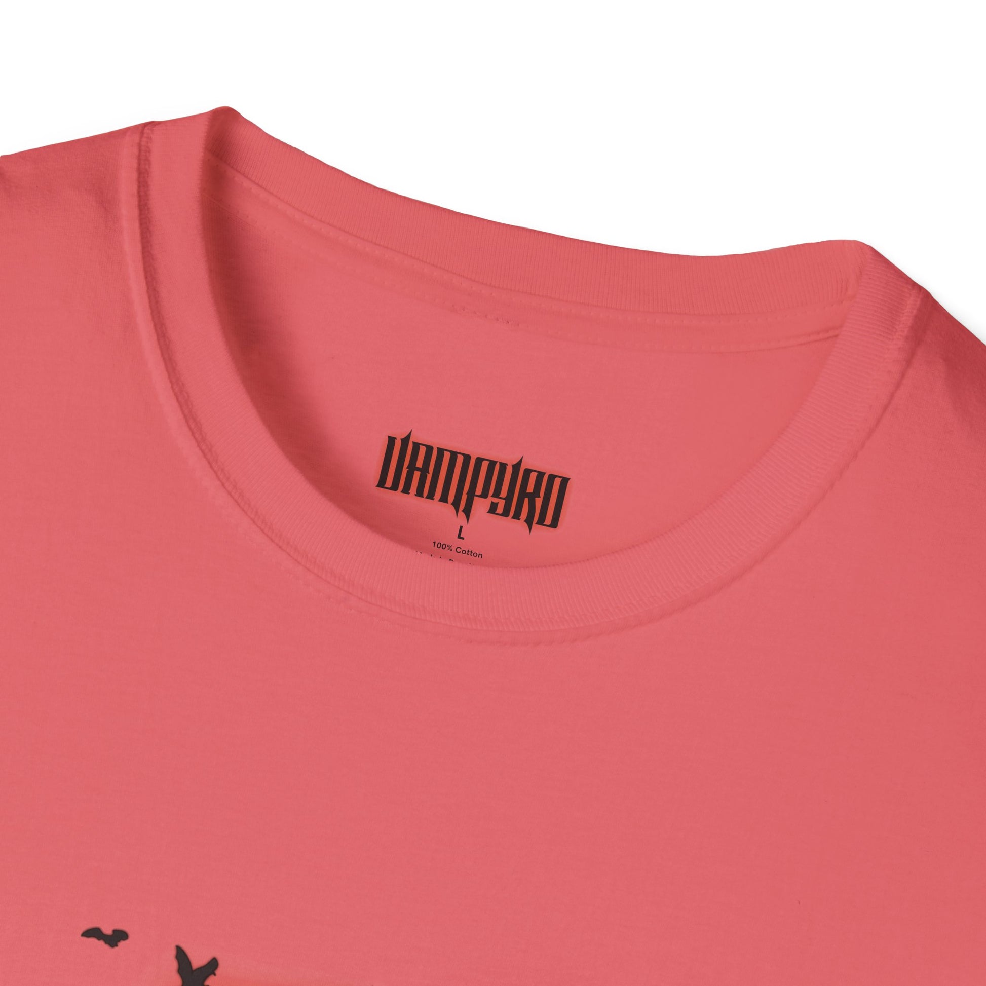 Vampire Crimson Original Graphic T-Shirt, Unisex Tee for Cosplay, Halloween Costume, Casual Wear, Edgy Street Style, Gift for Fans