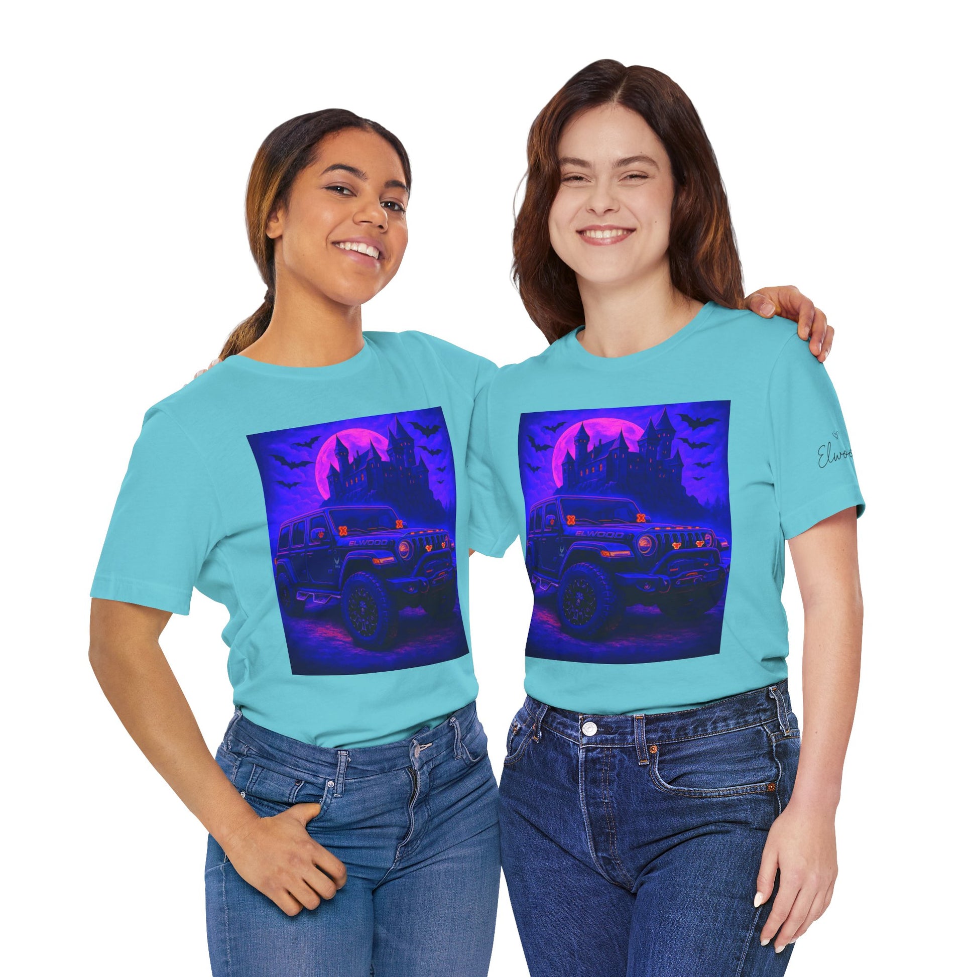 Elwood Jeep Adventure Tee - Perfect for Halloween, Road Trips, Outdoor Enthusiasts, Gift for Him or Her, Jeep Lovers, Casual Style