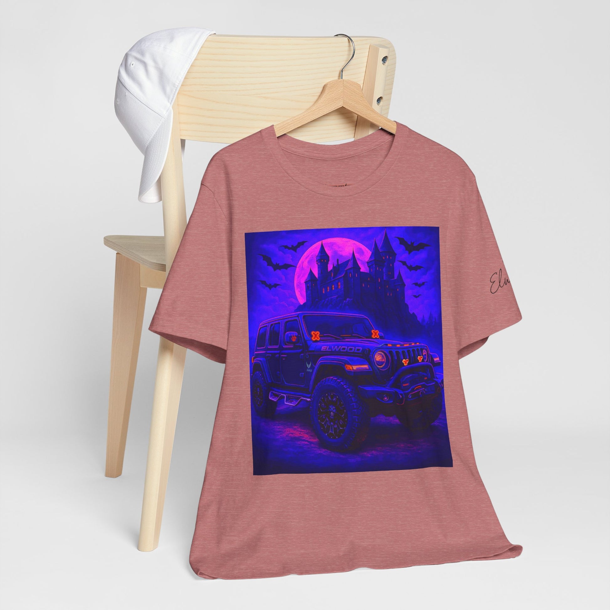 Elwood Jeep Adventure Tee - Perfect for Halloween, Road Trips, Outdoor Enthusiasts, Gift for Him or Her, Jeep Lovers, Casual Style