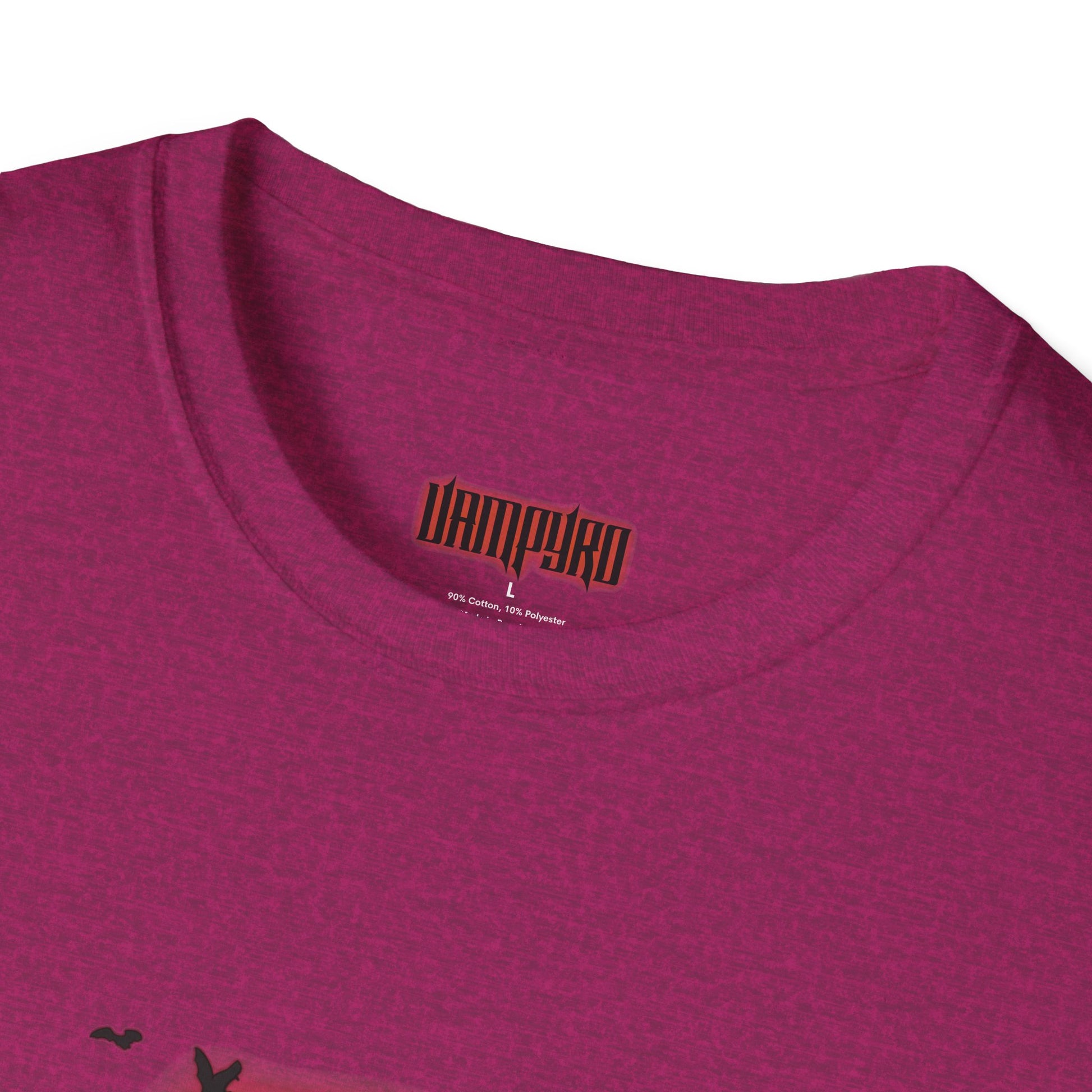 Vampire Crimson Original Graphic T-Shirt, Unisex Tee for Cosplay, Halloween Costume, Casual Wear, Edgy Street Style, Gift for Fans