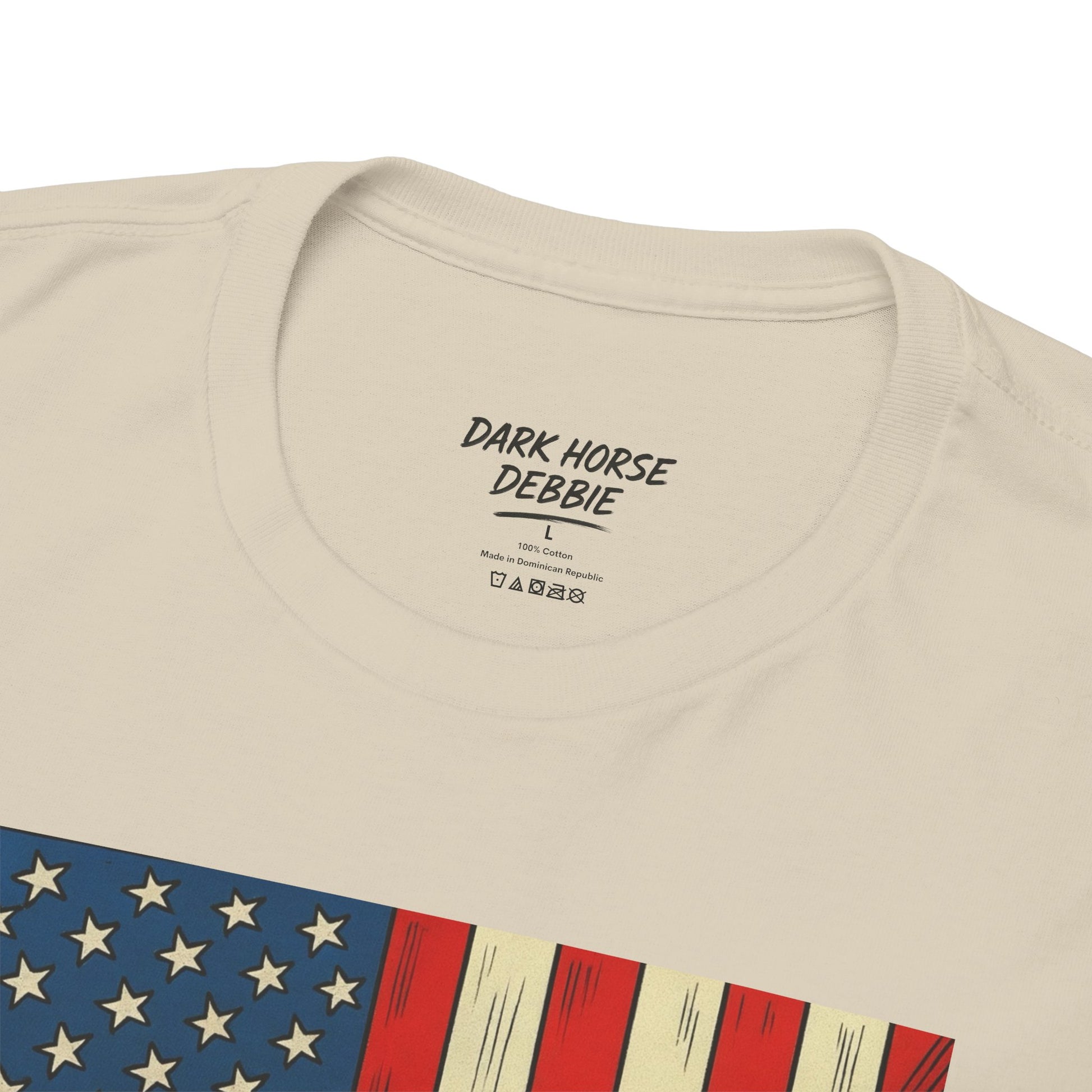Dark Horse Debbie Patriotic Car Enthusiast Tee - Perfect for Independence Day, Gift for Dad, Car Show, Track Day, Summer Style