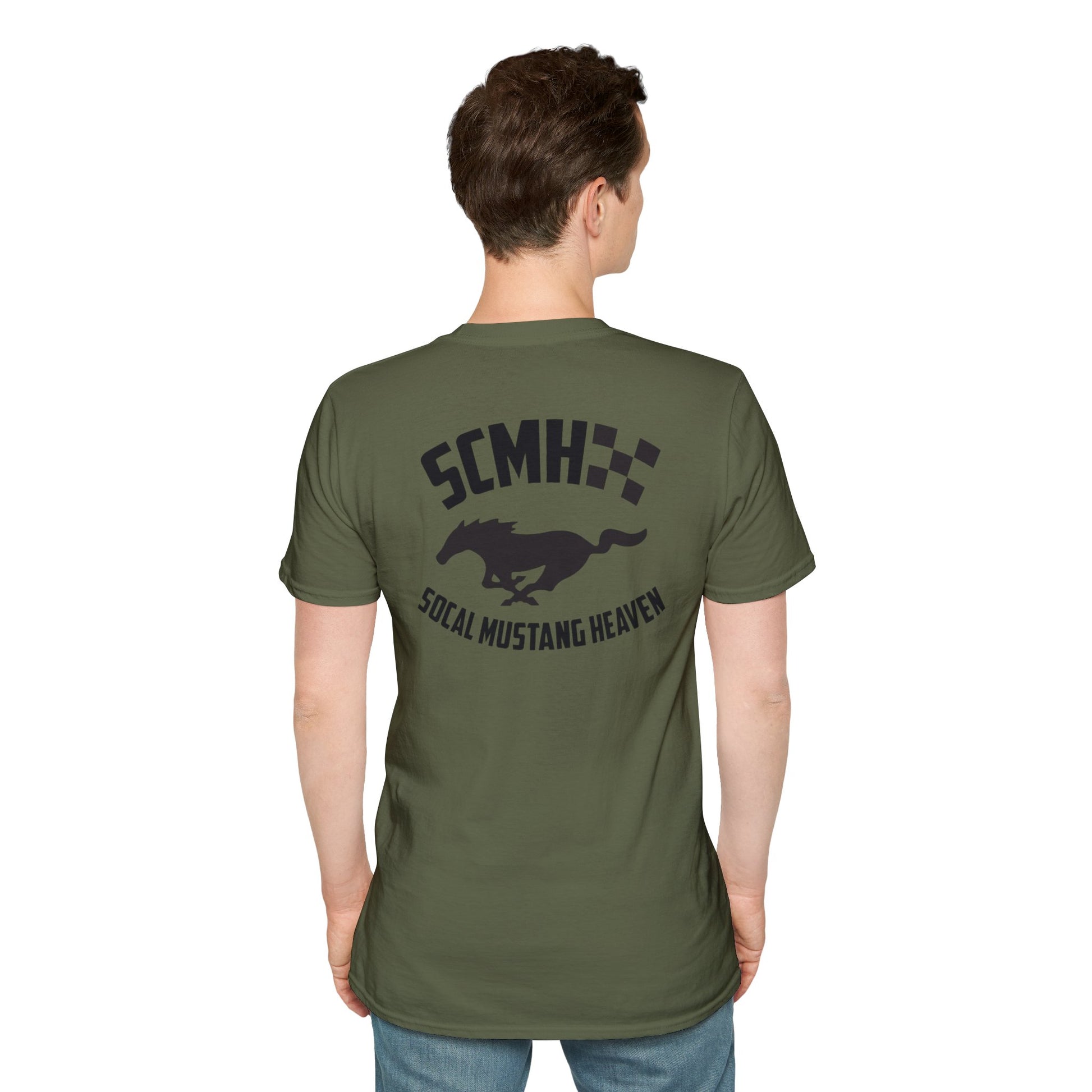 Mr. Trouble SoCal Mustang Heaven T-Shirt, Unisex Graphic Tee, Perfect for Car Lovers, Vintage Style, Gift for Horse Enthusiasts, Casual Wear