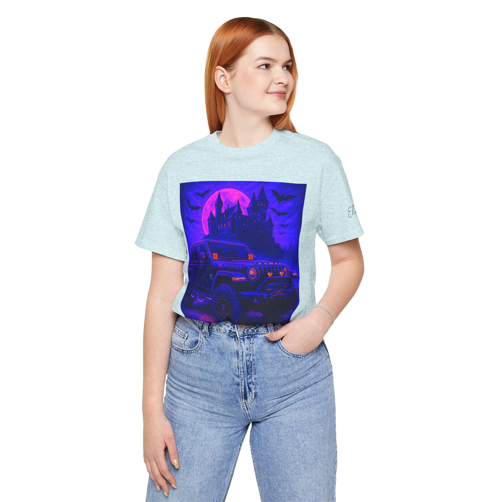 Elwood Jeep Adventure Tee - Perfect for Halloween, Road Trips, Outdoor Enthusiasts, Gift for Him or Her, Jeep Lovers, Casual Style