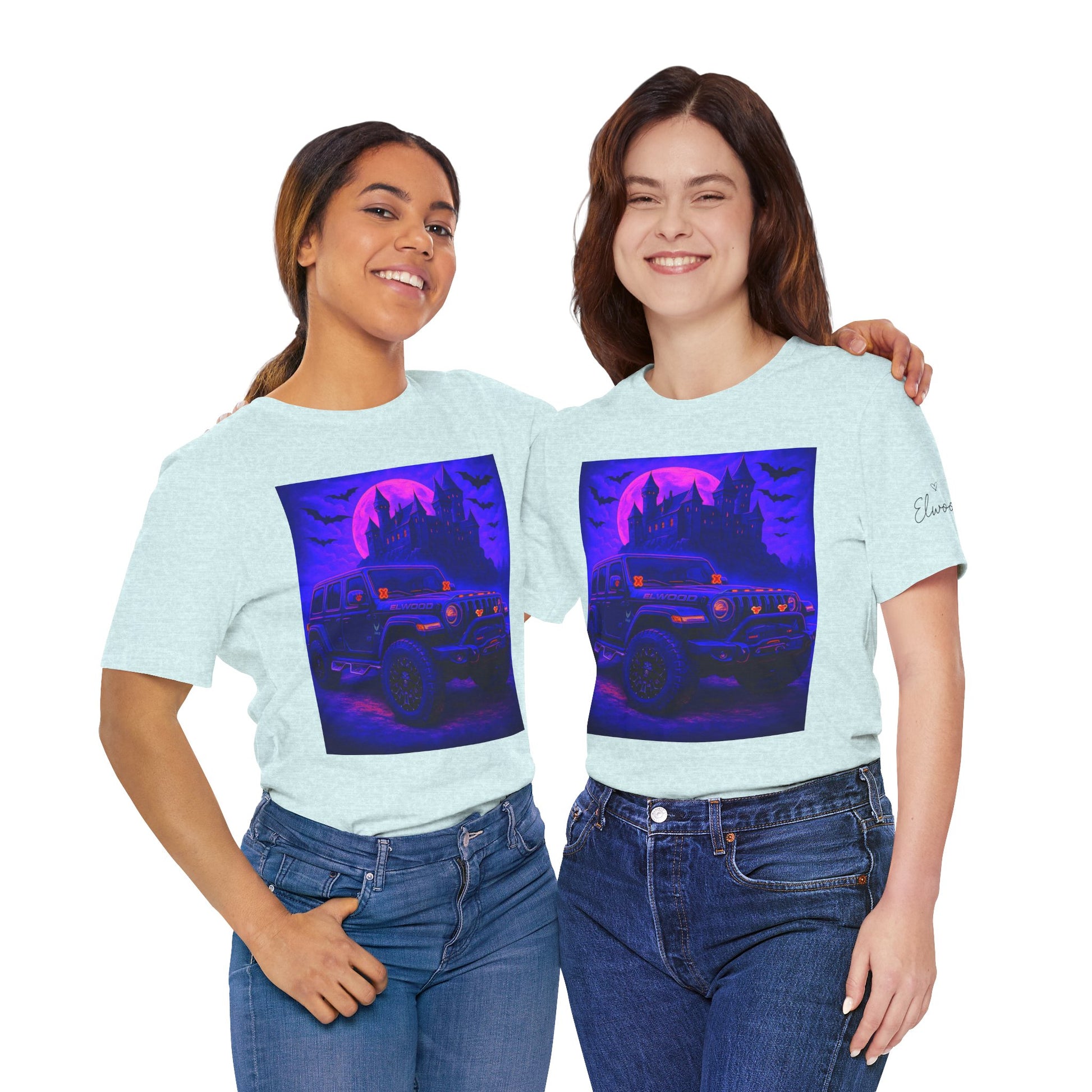 Elwood Jeep Adventure Tee - Perfect for Halloween, Road Trips, Outdoor Enthusiasts, Gift for Him or Her, Jeep Lovers, Casual Style