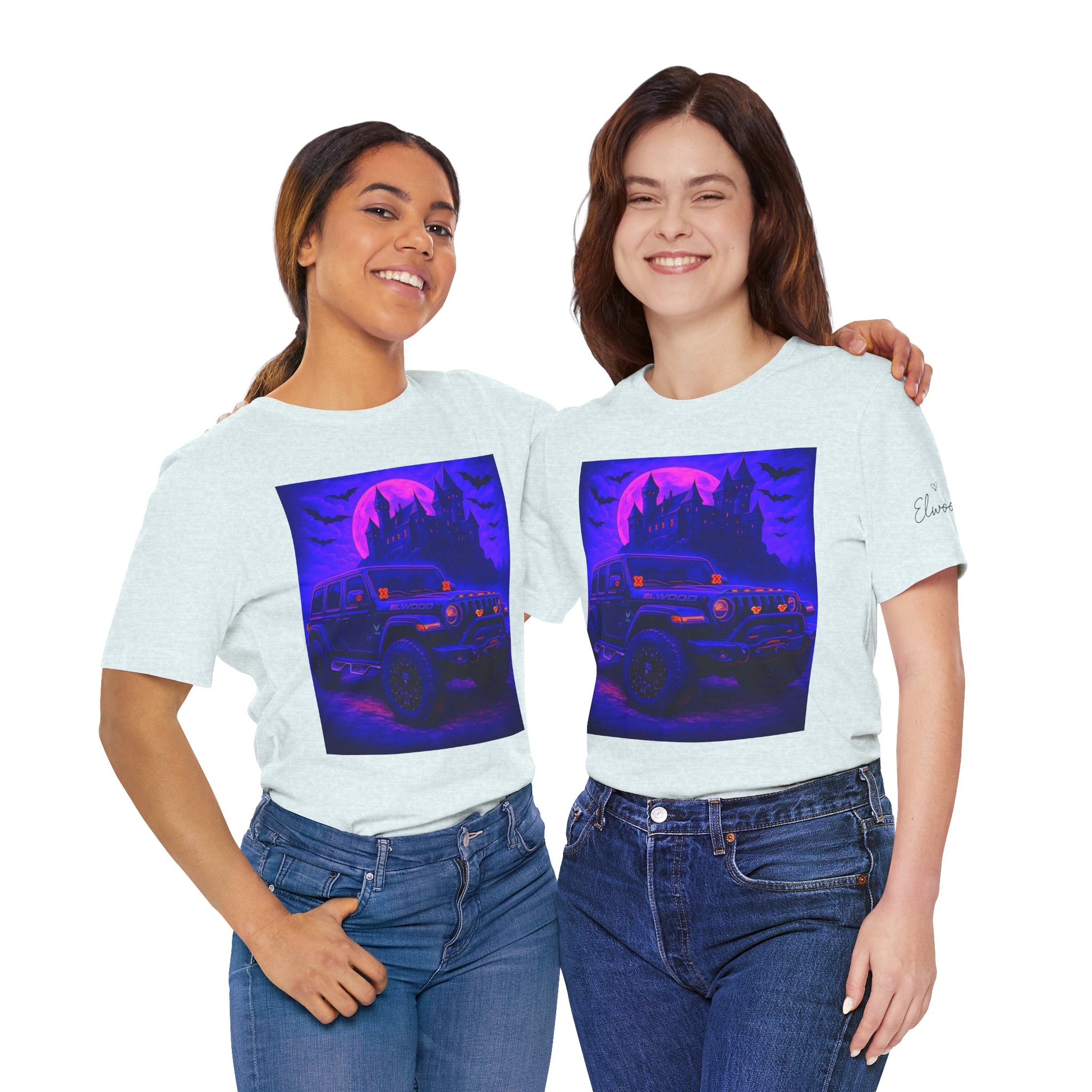 Elwood Jeep Adventure Tee - Perfect for Halloween, Road Trips, Outdoor Enthusiasts, Gift for Him or Her, Jeep Lovers, Casual Style