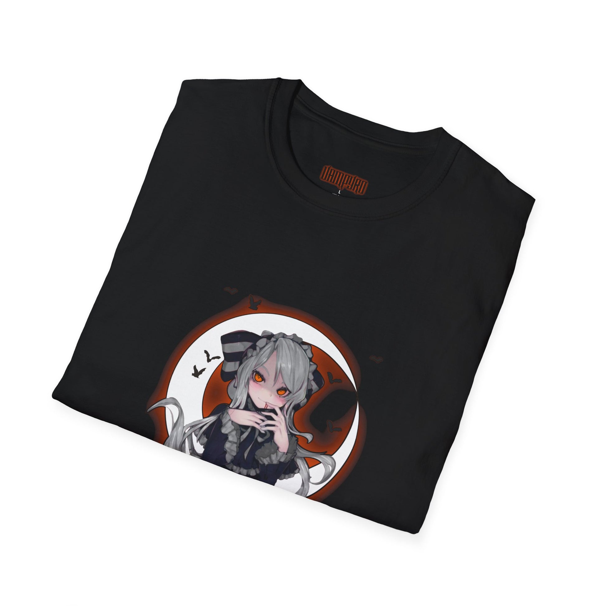 Vampire Crimson Original Graphic T-Shirt, Unisex Tee for Cosplay, Halloween Costume, Casual Wear, Edgy Street Style, Gift for Fans