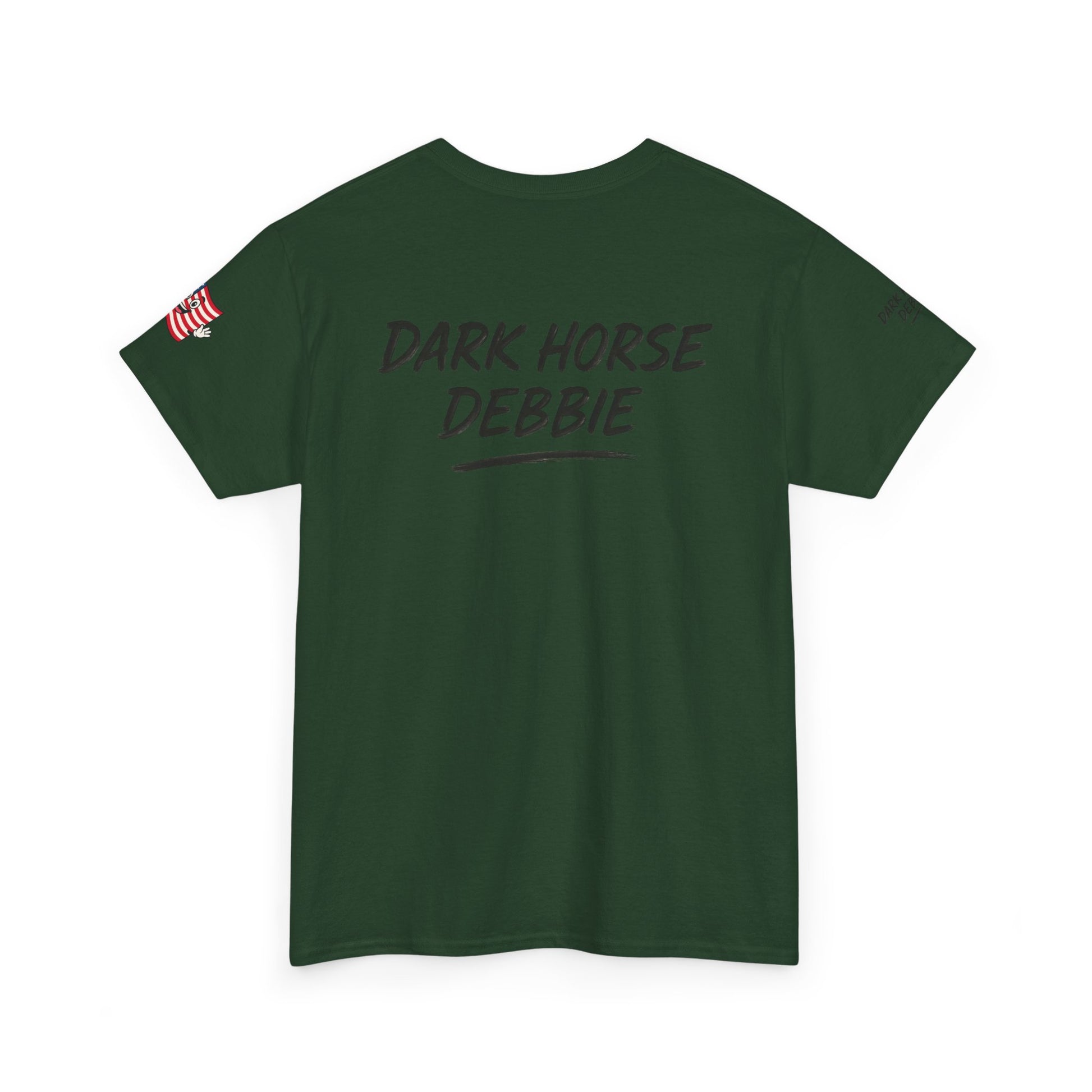 Dark Horse Debbie Patriotic Car Enthusiast Tee - Perfect for Independence Day, Gift for Dad, Car Show, Track Day, Summer Style