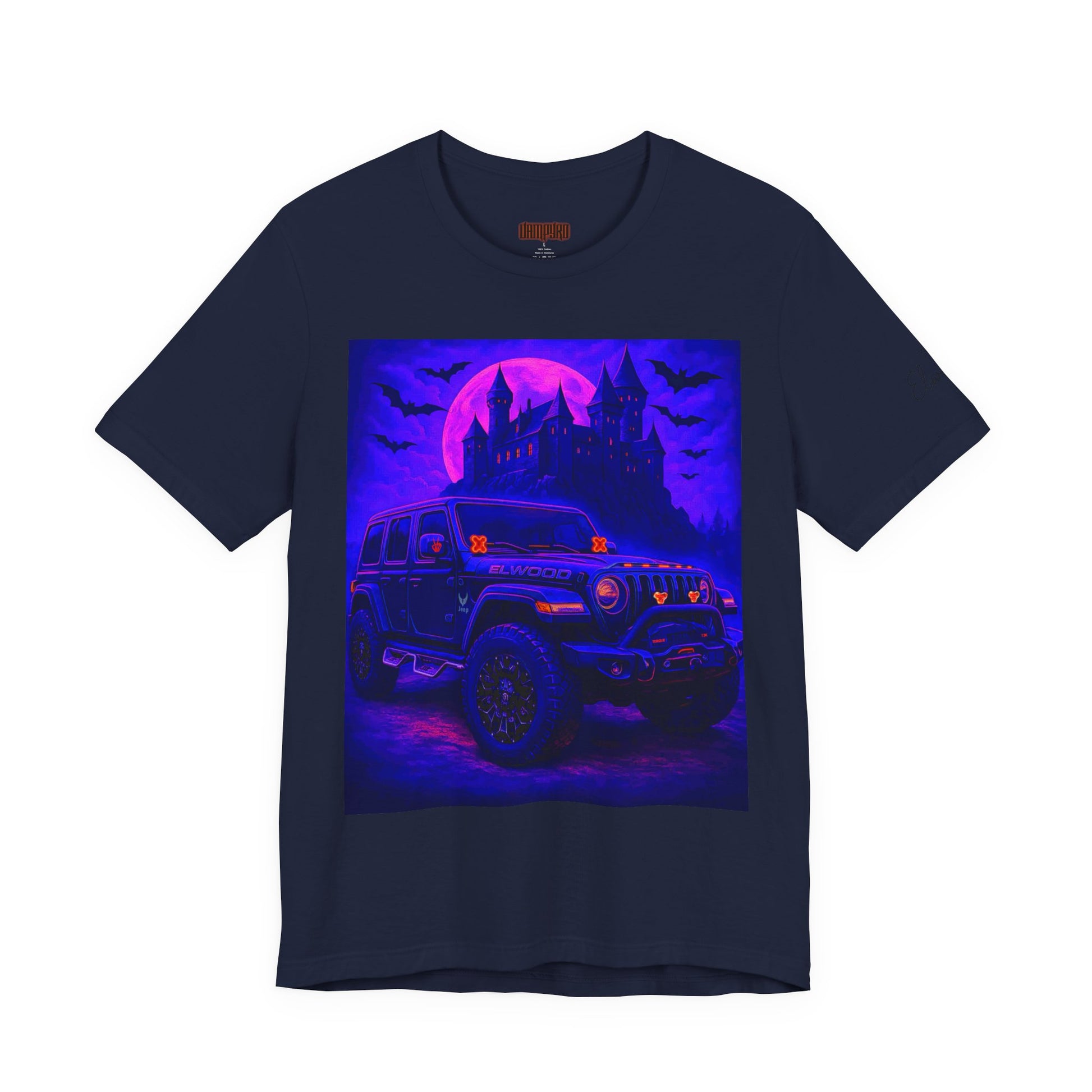 Elwood Jeep Adventure Tee - Perfect for Halloween, Road Trips, Outdoor Enthusiasts, Gift for Him or Her, Jeep Lovers, Casual Style