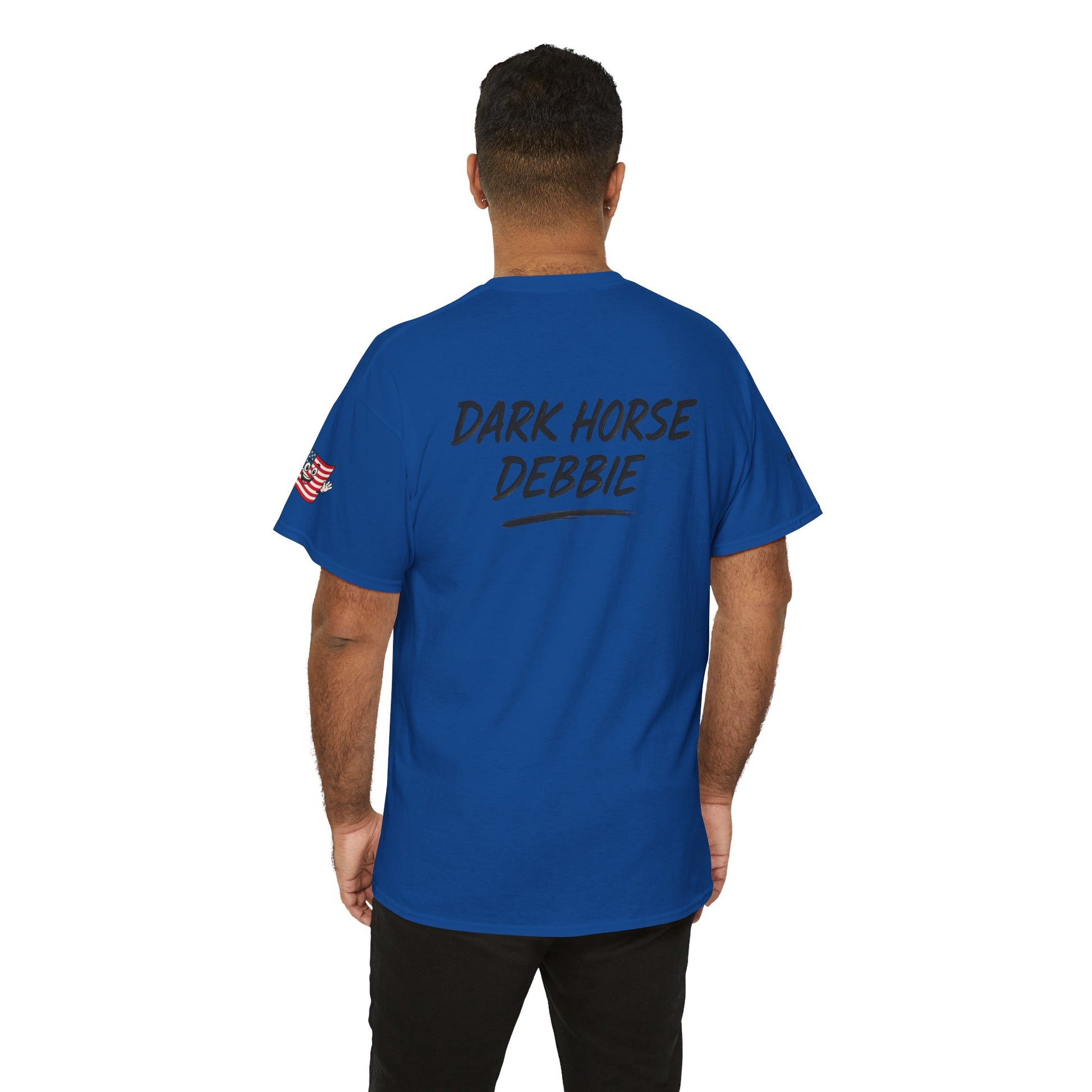 Dark Horse Debbie Patriotic Car Enthusiast Tee - Perfect for Independence Day, Gift for Dad, Car Show, Track Day, Summer Style