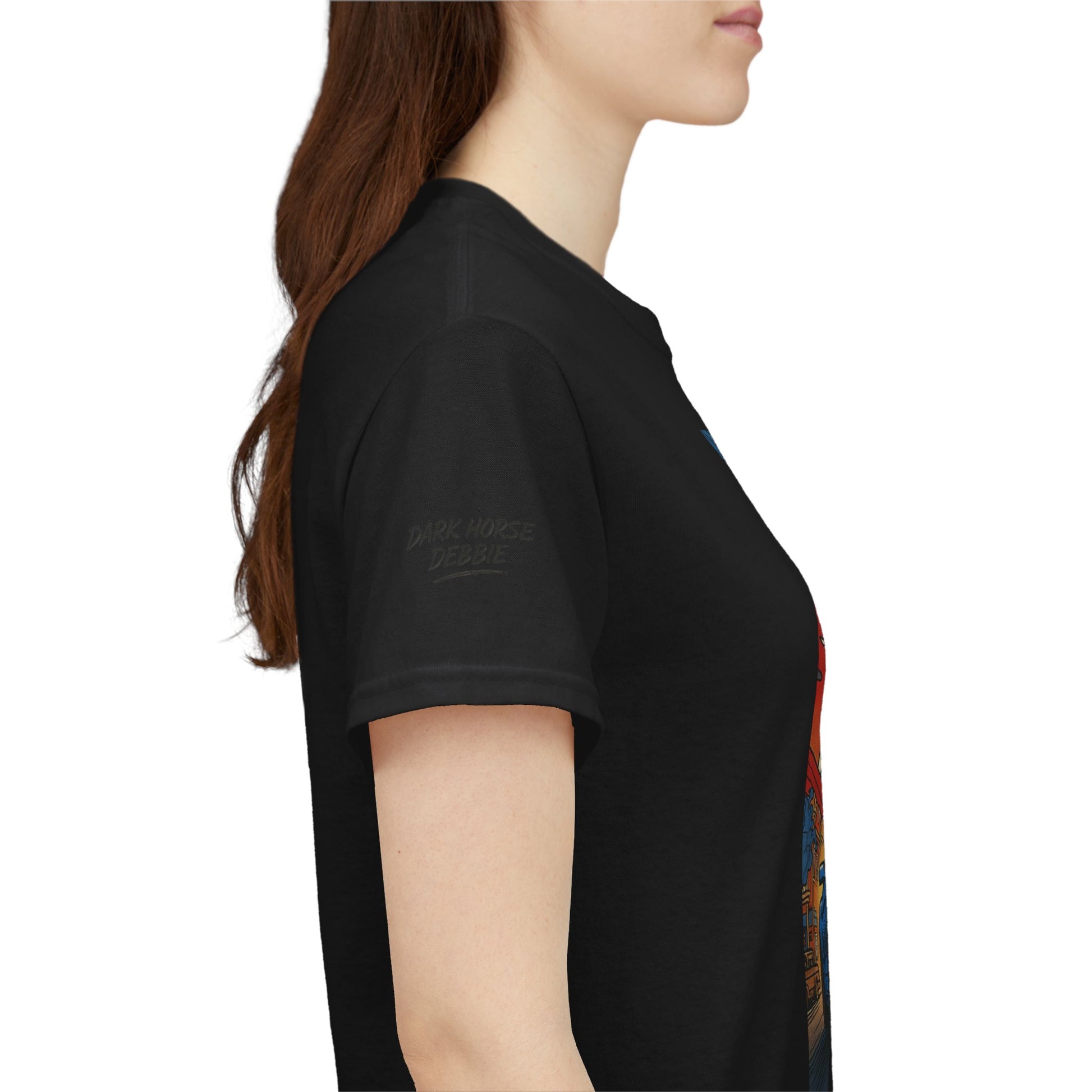 Dark Horse Debbie Patriotic Car Enthusiast Tee - Perfect for Independence Day, Gift for Dad, Car Show, Track Day, Summer Style