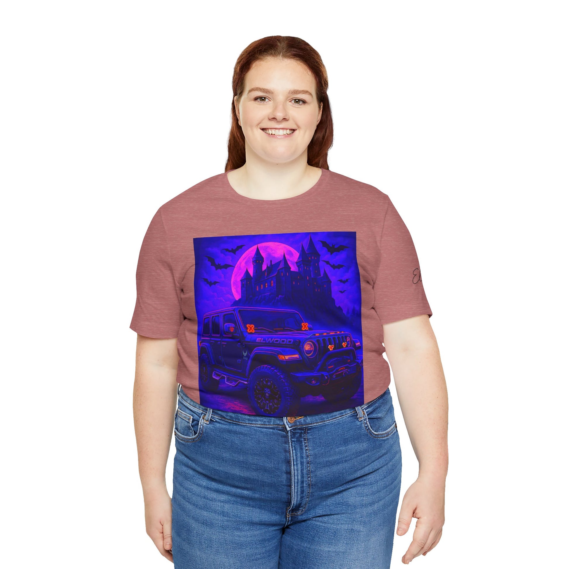 Elwood Jeep Adventure Tee - Perfect for Halloween, Road Trips, Outdoor Enthusiasts, Gift for Him or Her, Jeep Lovers, Casual Style