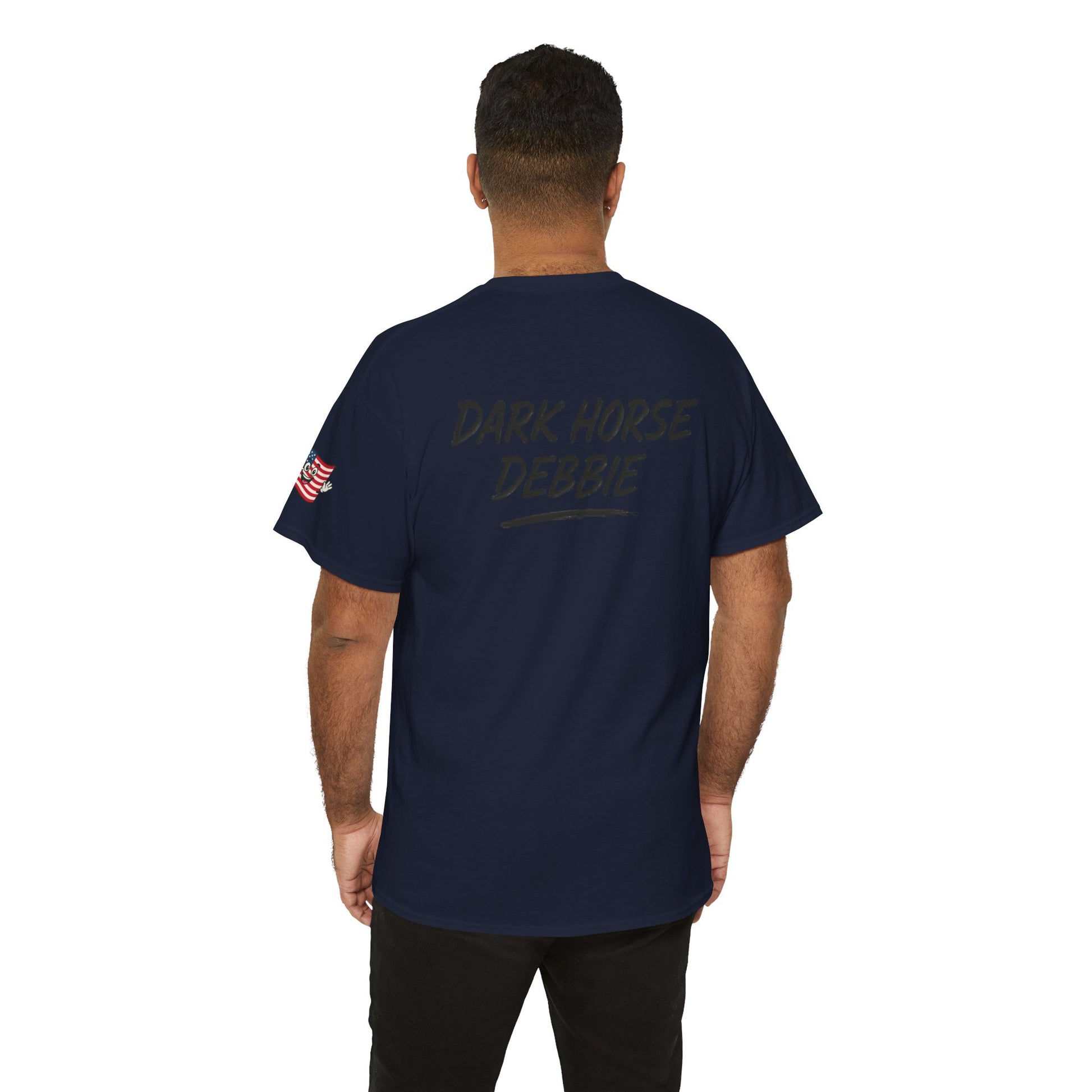 Dark Horse Debbie Patriotic Car Enthusiast Tee - Perfect for Independence Day, Gift for Dad, Car Show, Track Day, Summer Style