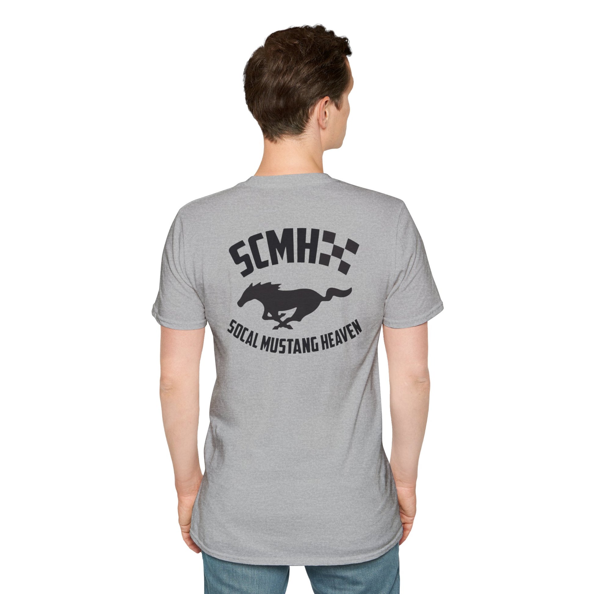 Mr. Trouble SoCal Mustang Heaven T-Shirt, Unisex Graphic Tee, Perfect for Car Lovers, Vintage Style, Gift for Horse Enthusiasts, Casual Wear