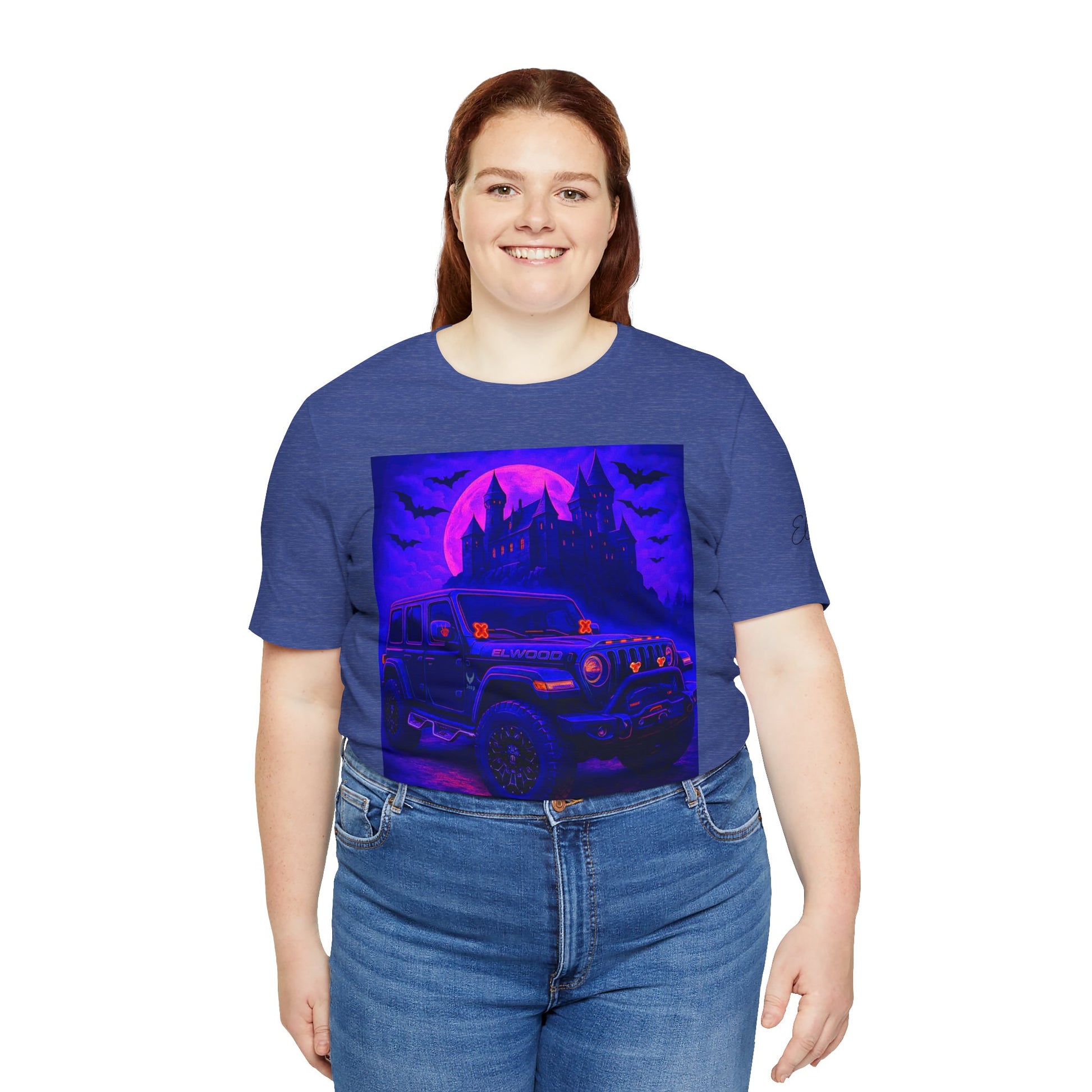 Elwood Jeep Adventure Tee - Perfect for Halloween, Road Trips, Outdoor Enthusiasts, Gift for Him or Her, Jeep Lovers, Casual Style