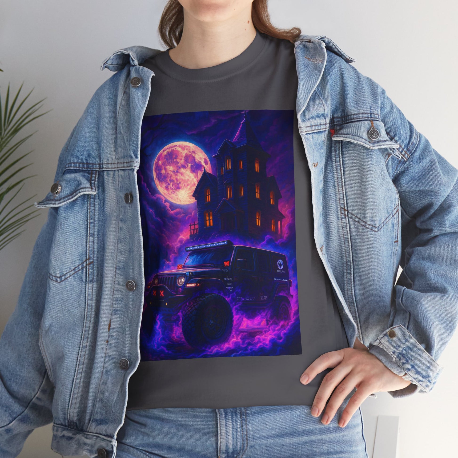 Pap Jeep Enthusiast Heavy Cotton Tee with Haunted Design | Ideal for Halloween, Casual Wear, Gift for Ghost Lovers, Fun Parties, Unique Wardrobe [...]