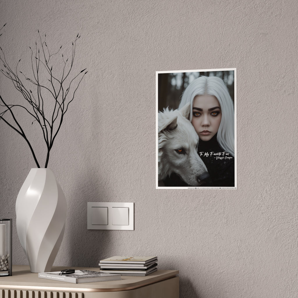Vampyro Crimson Autographed Glossy Art Poster Print