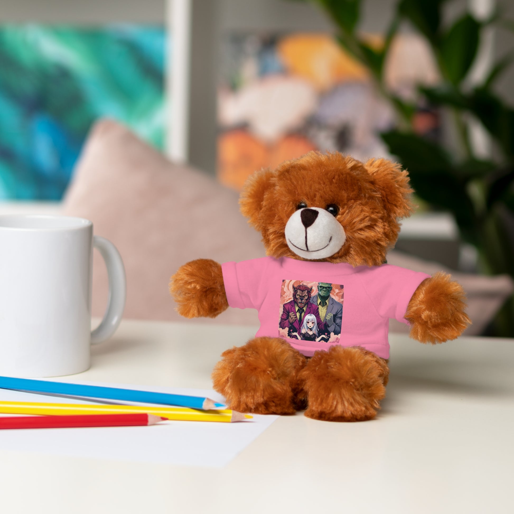 Vampyro Crimson inspired Adorable Stuffed Animals with Custom Tee: Perfect Gift for Kids, Birthdays, Playtime Companions, Collectible Plushies, Unique Baby [...]