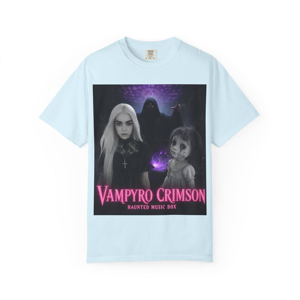 Vampyro Crimson Haunted Music Box T-Shirt