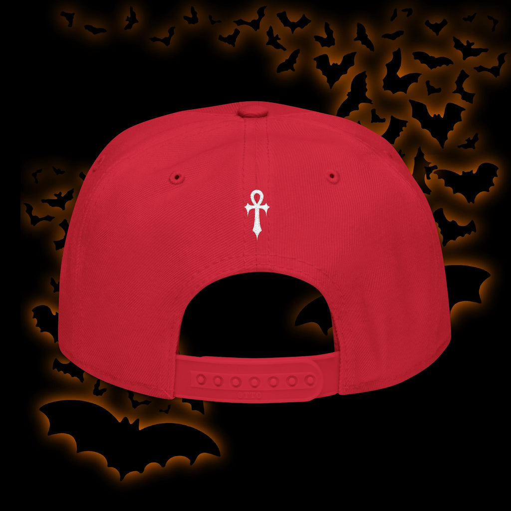 Vampyro Crimson Embroidered Snapback Hat