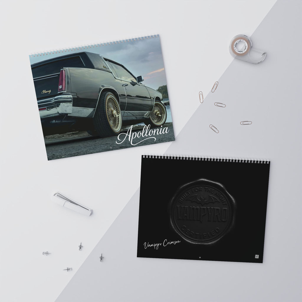 Apollonia Wall Calendar 2026 – Vintage Cars & Urban Auto Photography