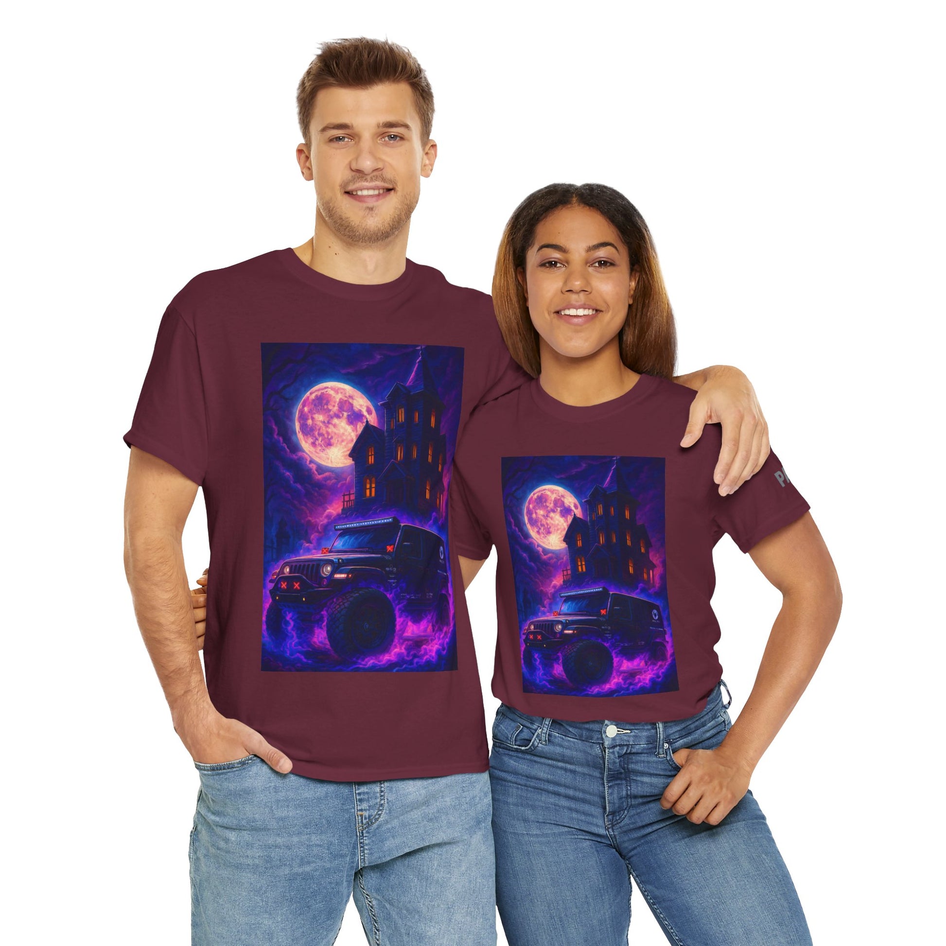 Pap Jeep Enthusiast Heavy Cotton Tee with Haunted Design | Ideal for Halloween, Casual Wear, Gift for Ghost Lovers, Fun Parties, Unique Wardrobe [...]