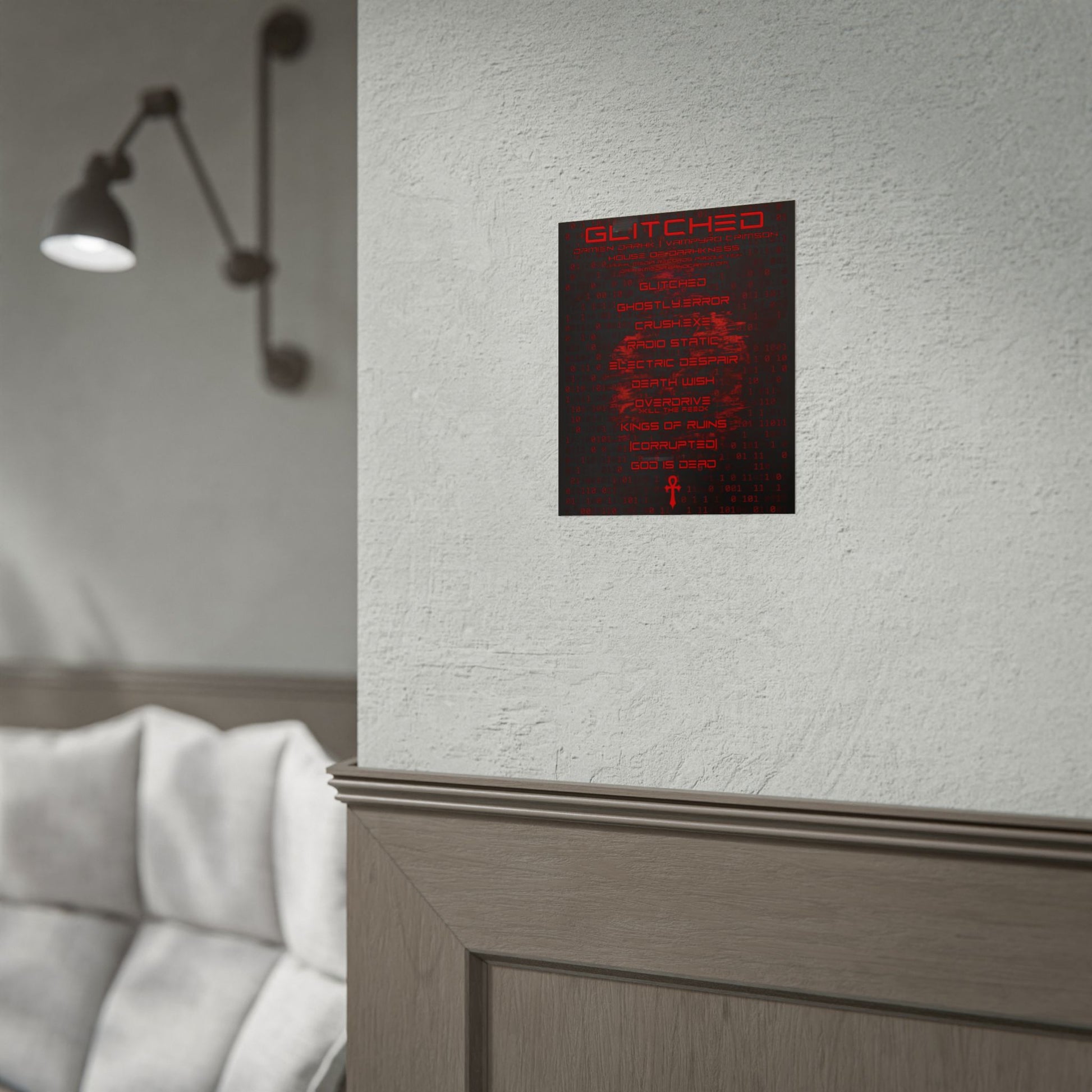 GLITCHED Music Poster