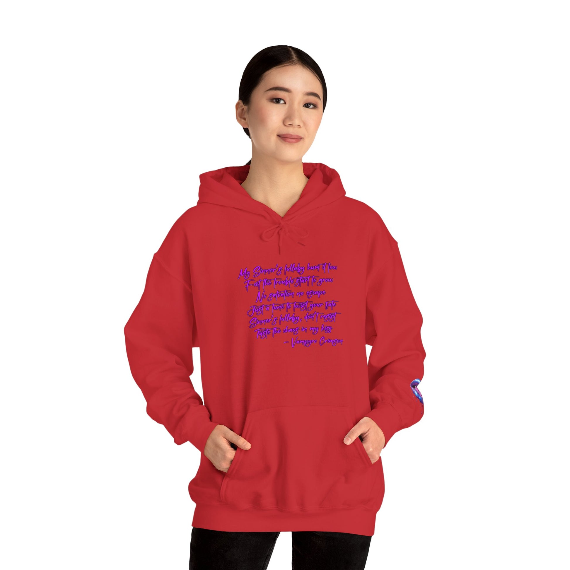 Taste of Trouble Inspirational Hoodie for Creative Souls, Motivational Sweatshirt, Unisex Heavy Blend, Modern Casual Wear, Gift for Artists, Trendy [...]