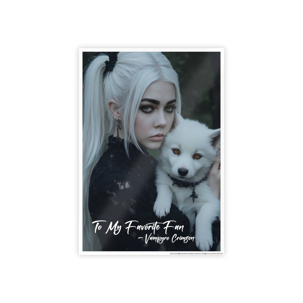 Vampyro Crimson Digitally Autographed Poster