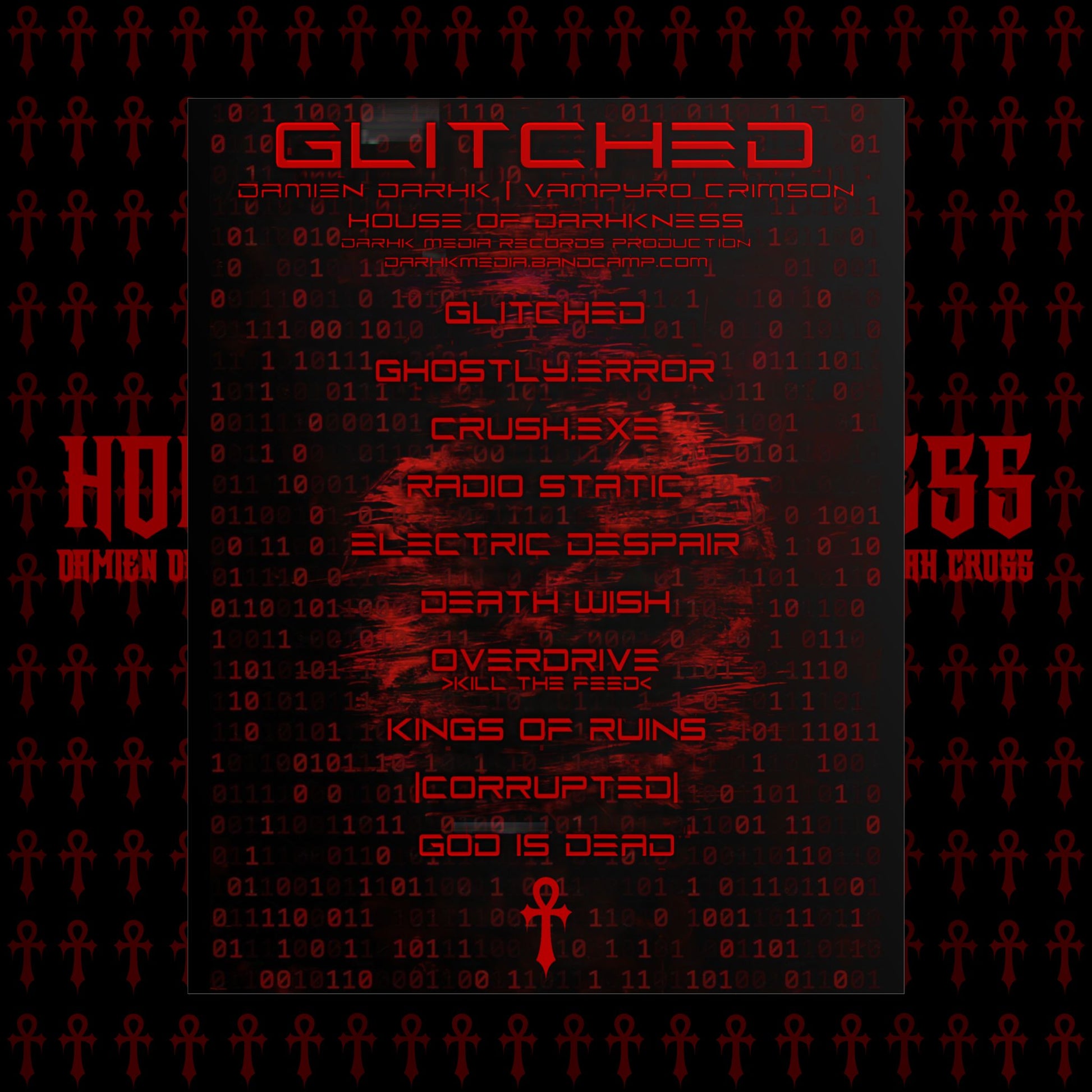 GLITCHED Music Poster