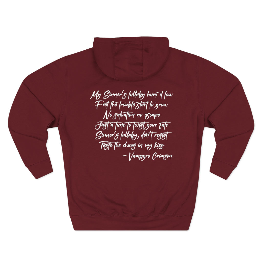 Taste of Trouble Fleece Pullover, Cozy Gift for Women, Casual Wear, Motivational Apparel, Holiday Gift