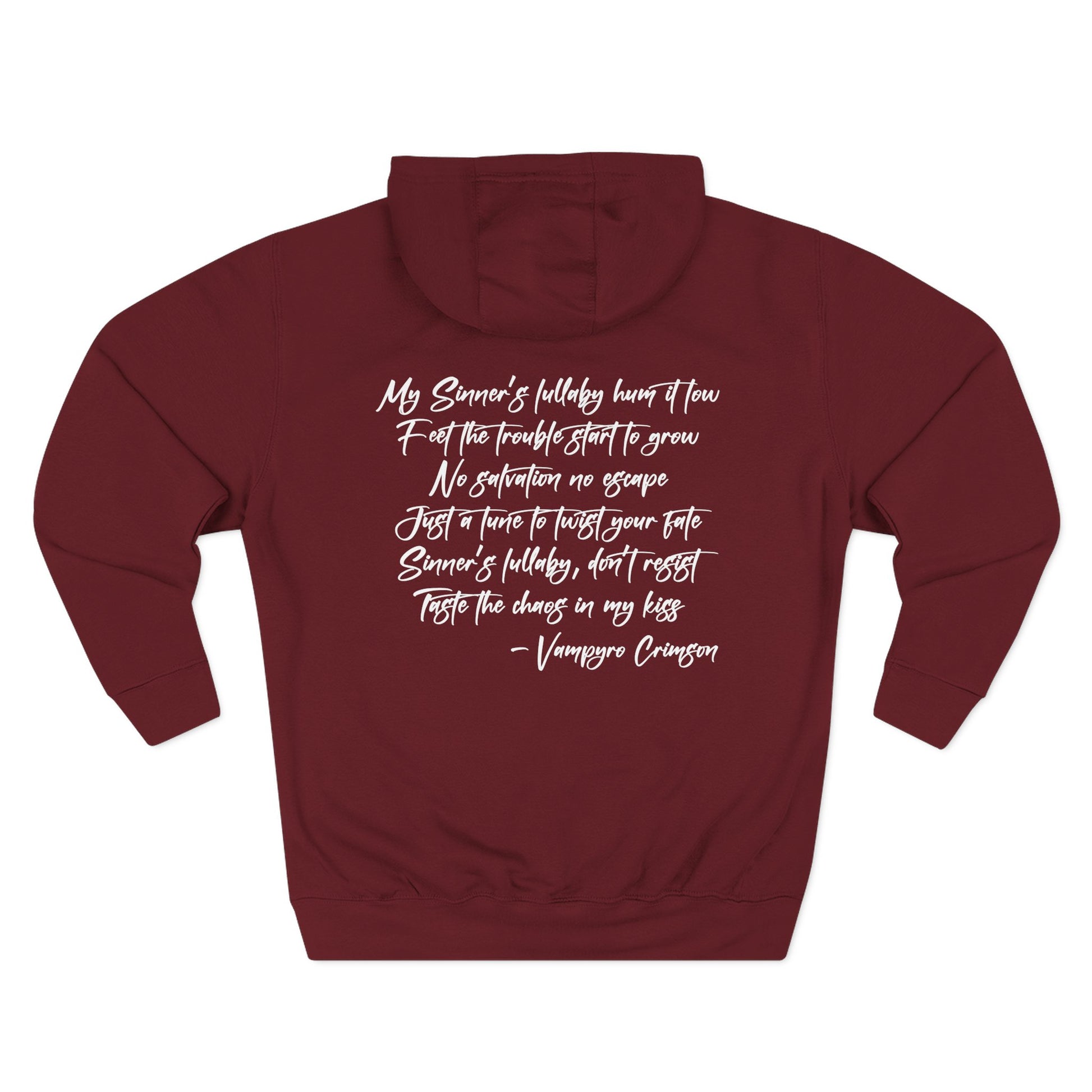 Taste of Trouble Fleece Pullover, Cozy Gift for Women, Casual Wear, Motivational Apparel, Holiday Gift