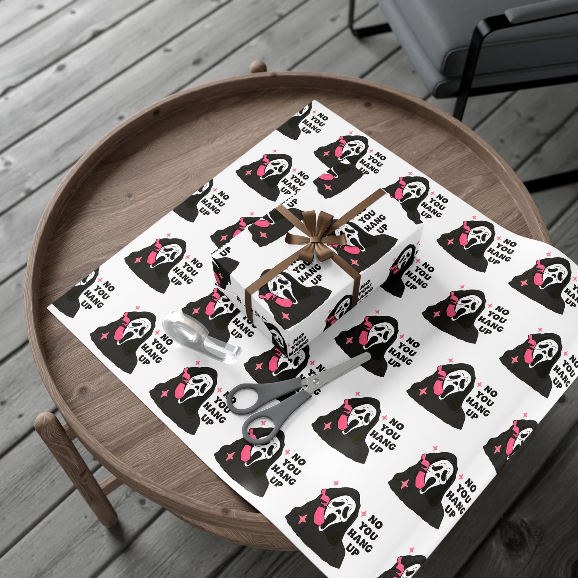 Vampyro Crimson Screaming No You Hang Up! Gift Wrapping Paper!