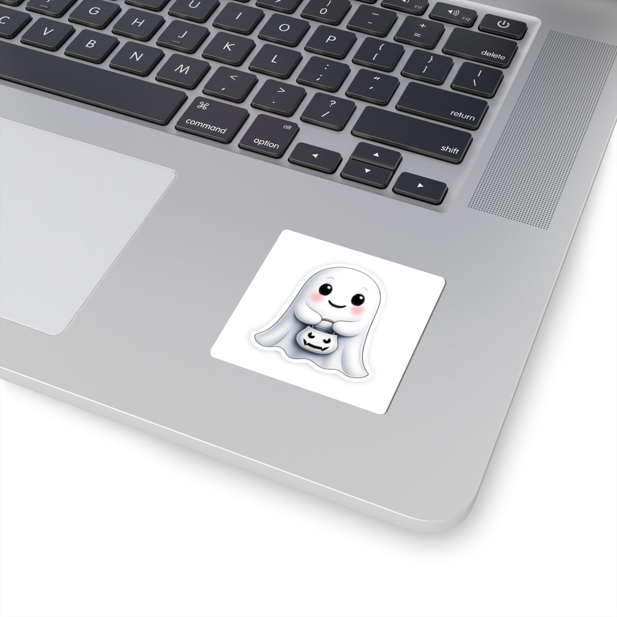 Vampyro Crimson Cute Ghost Friend Kiss-Cut Stickers - Perfect for Halloween, Laptop Decor, Scrapbooking, Gift Tags, Kids' Crafts