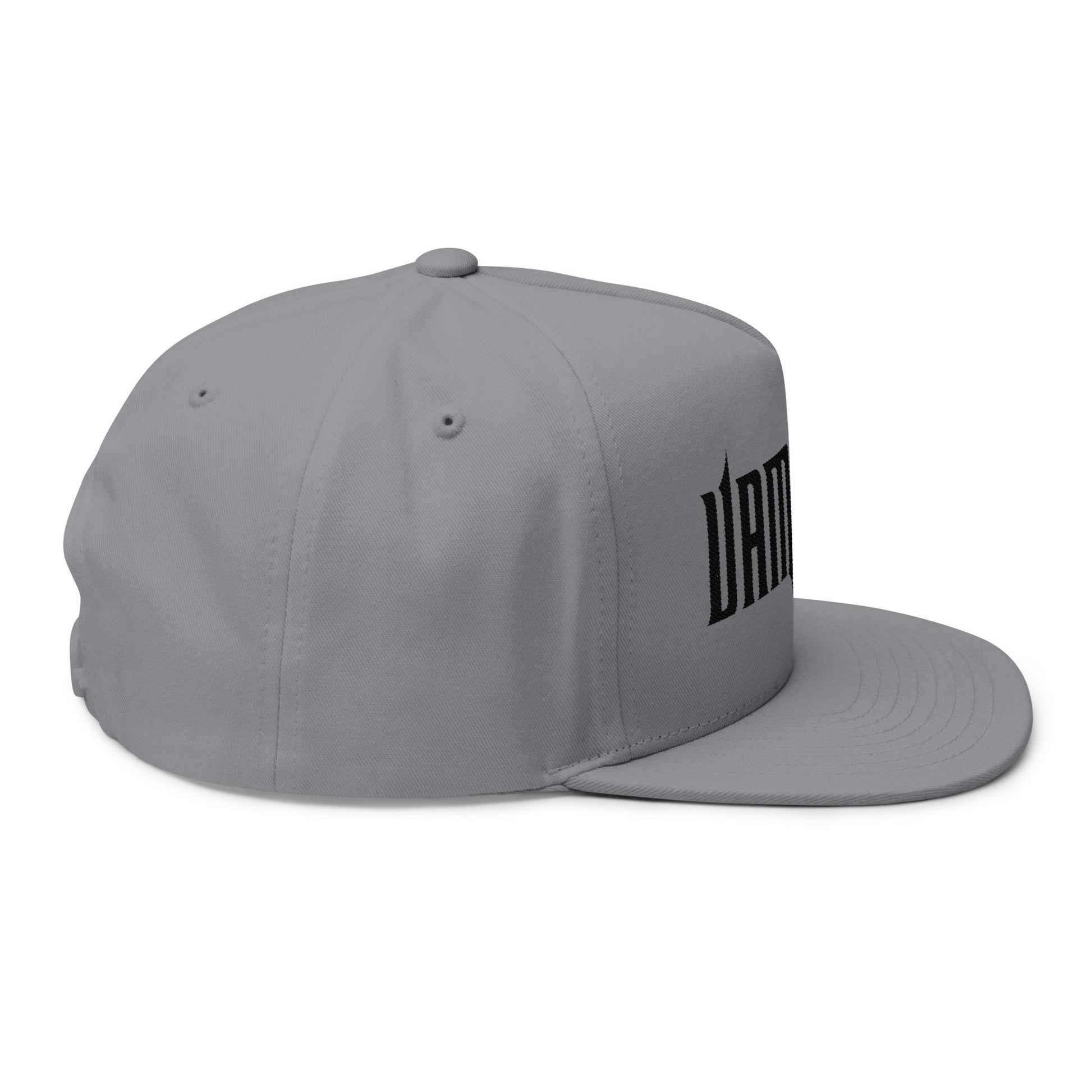 Vampyro Flat Bill Cap - Trendy Streetwear Hat for Urban Style, Perfect for Festivals, Outdoor Events, and Everyday Wear, Adjustable Cap