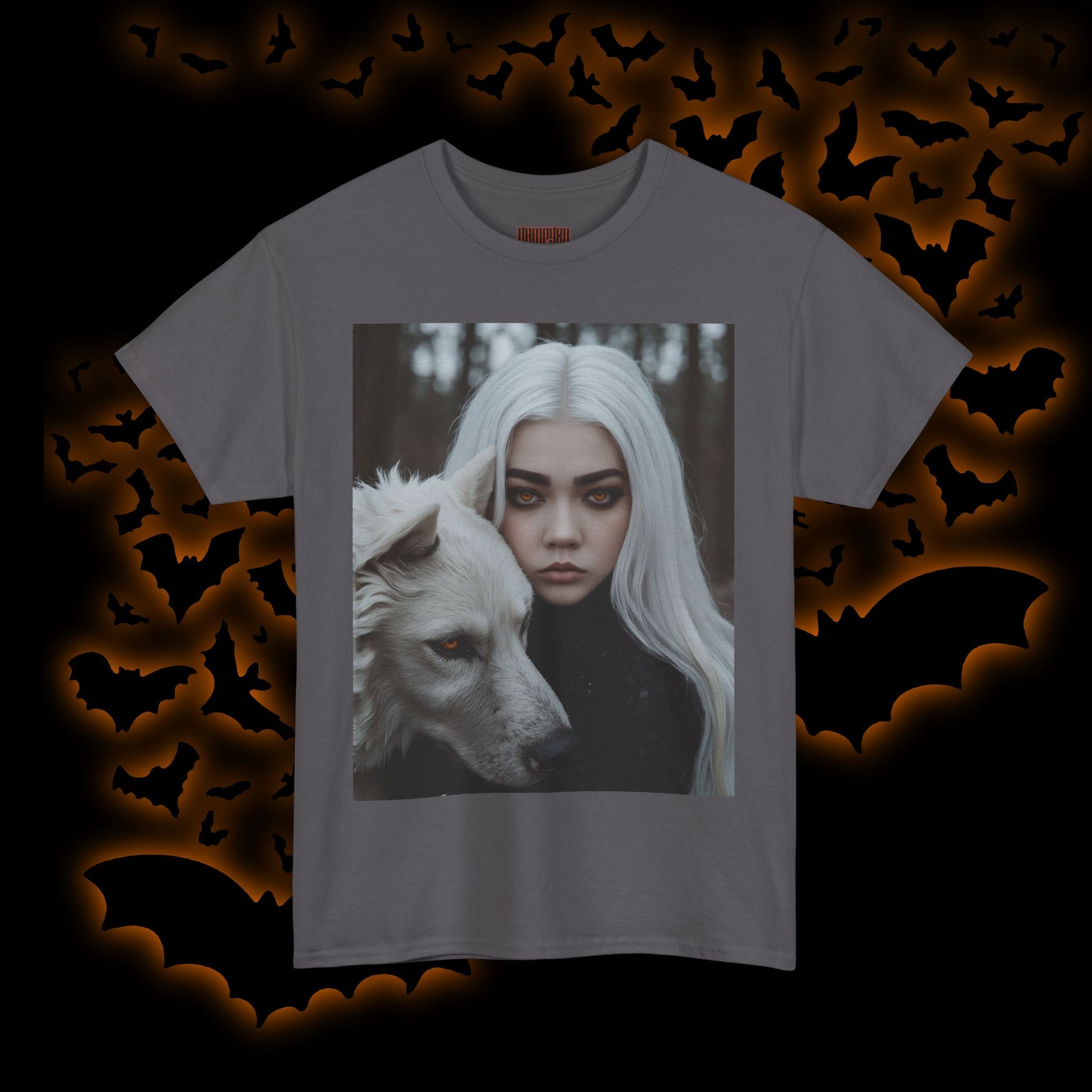 Vampyro Crimson Autographed Tee, Unisex Graphic T-Shirt, Boho Fashion, Animal Lover Gift, Unique Statement Apparel, Gift for Nature Enthusiasts