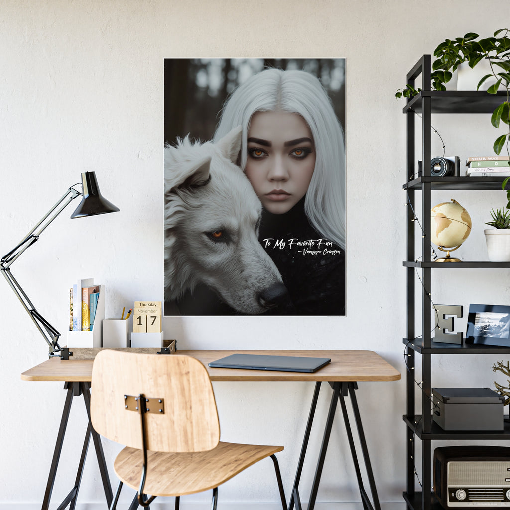 Vampyro Crimson Autographed Glossy Art Poster Print