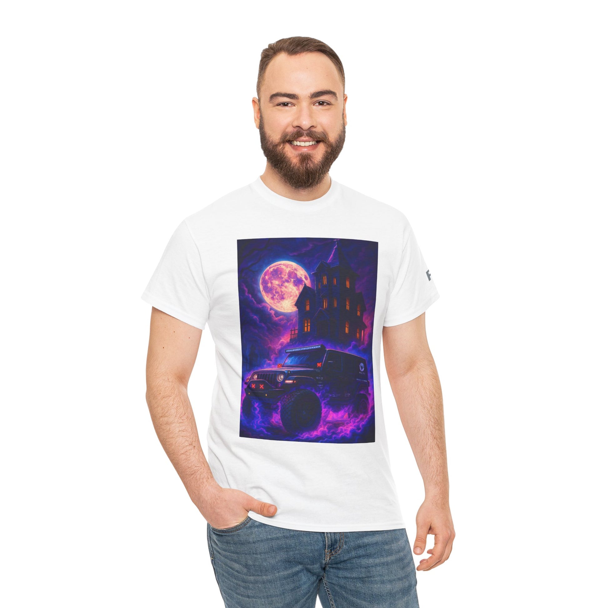 Pap Jeep Enthusiast Heavy Cotton Tee with Haunted Design | Ideal for Halloween, Casual Wear, Gift for Ghost Lovers, Fun Parties, Unique Wardrobe [...]