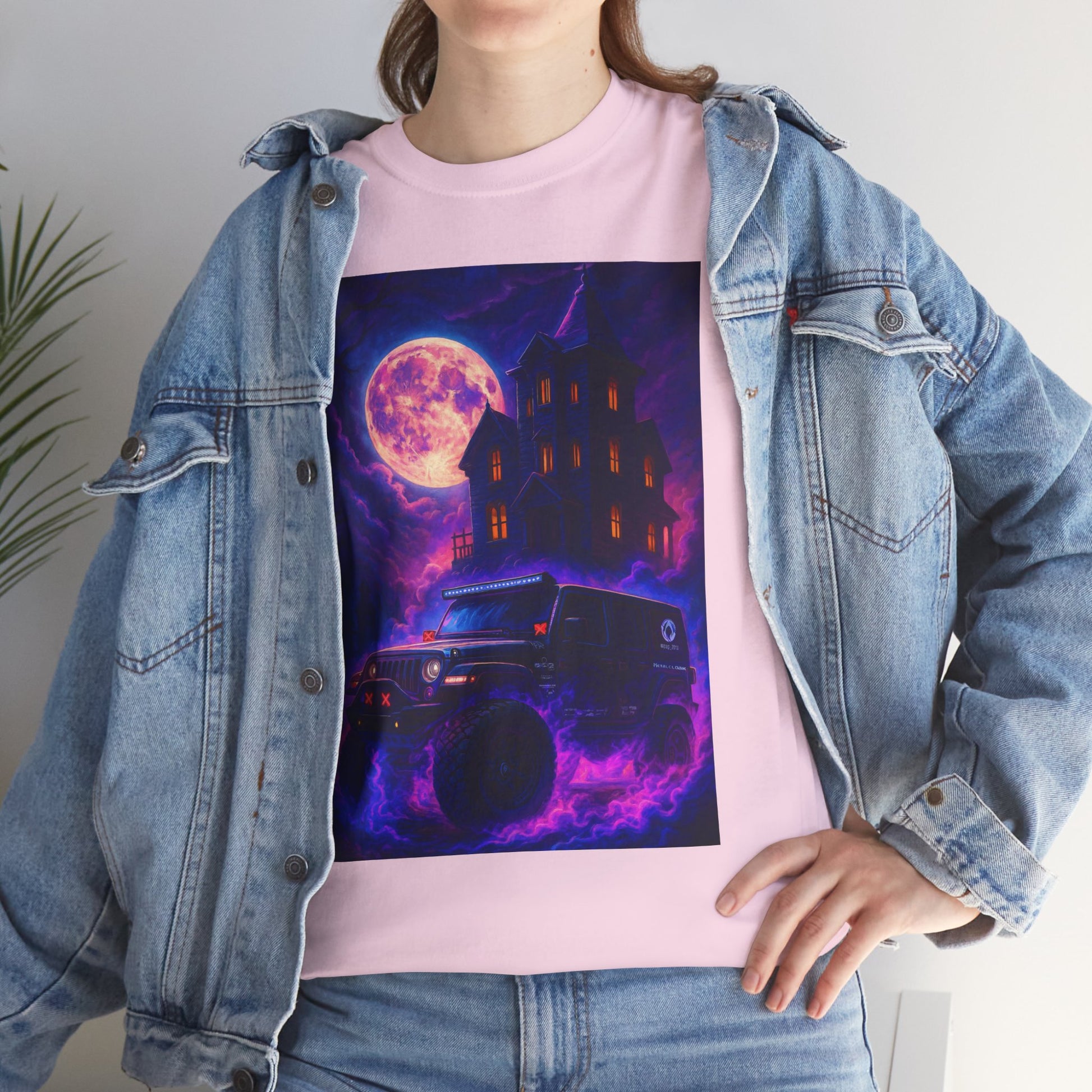 Pap Jeep Enthusiast Heavy Cotton Tee with Haunted Design | Ideal for Halloween, Casual Wear, Gift for Ghost Lovers, Fun Parties, Unique Wardrobe [...]